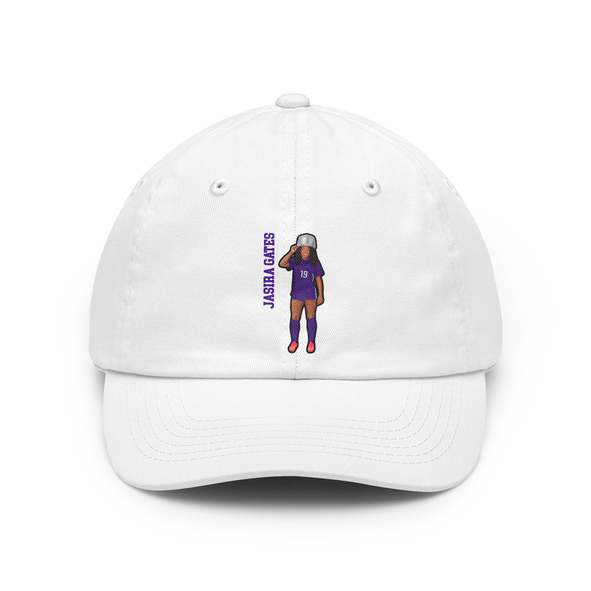 Classic Cap — character_name_vertical in White