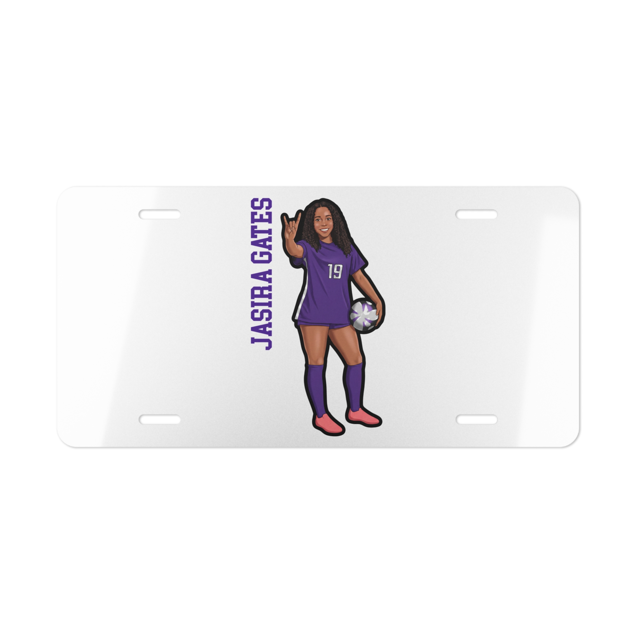 License Plate — character_name_vertical in Classic