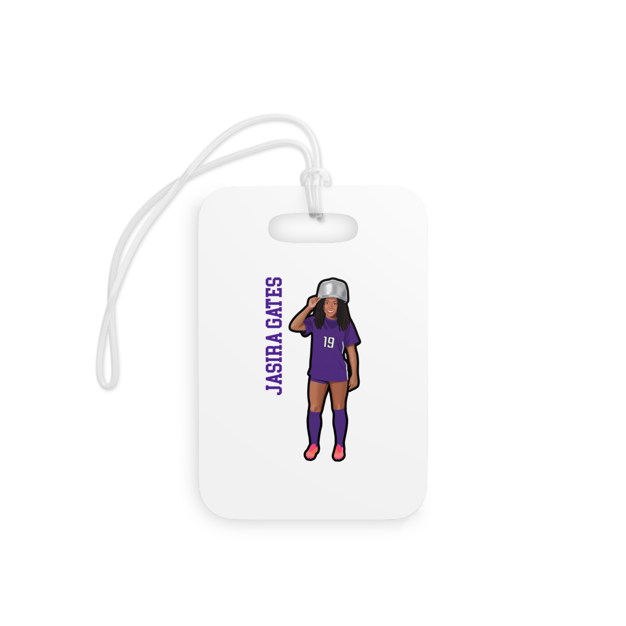 Bag Tag — character_name_vertical in Classic