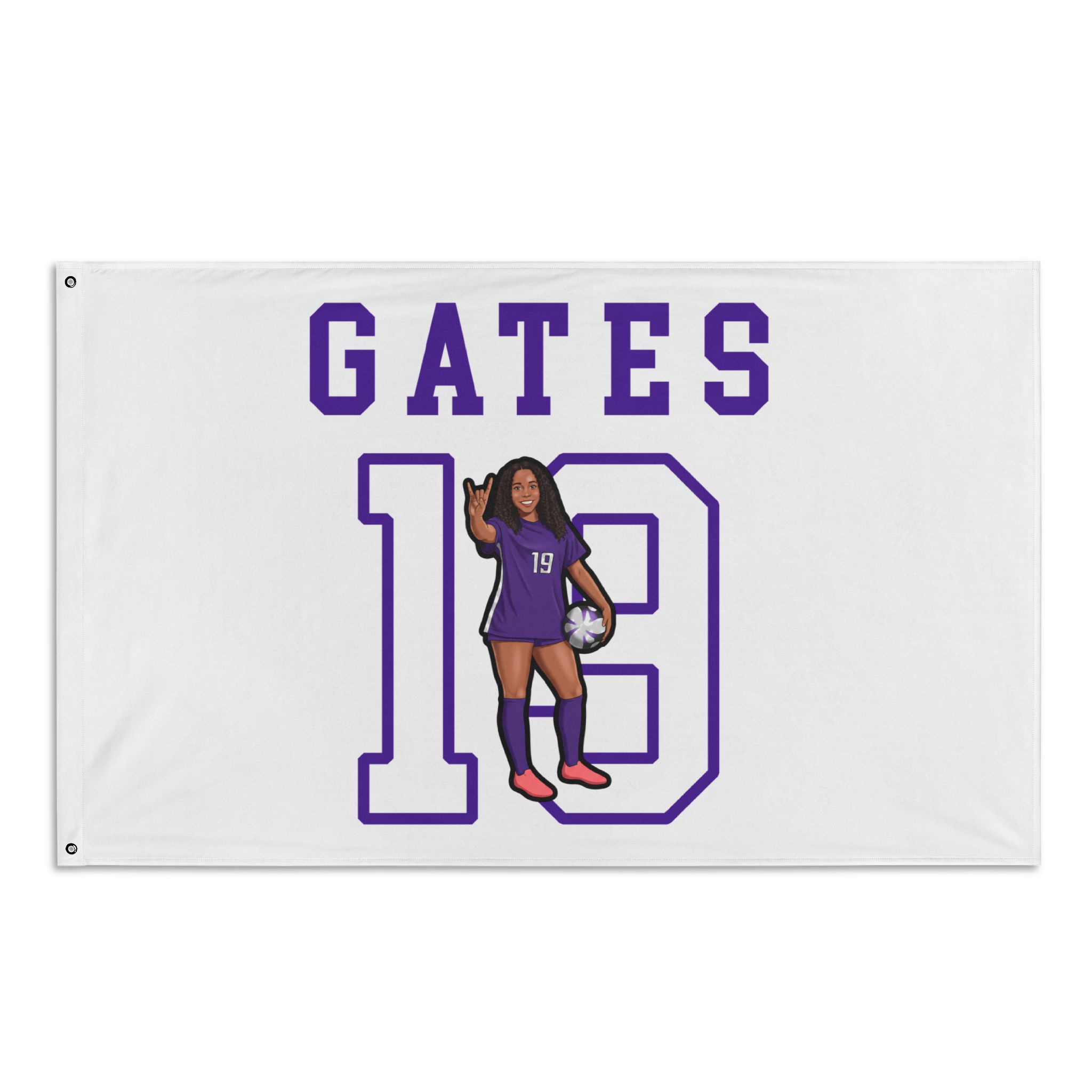 Flag (35 × 56 in) — character_shirsey in Classic