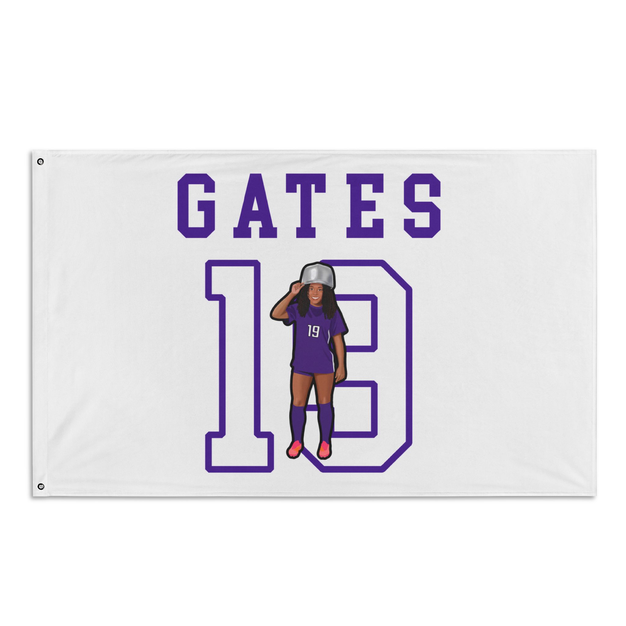 Flag (35 × 56 in) — character_shirsey in Classic