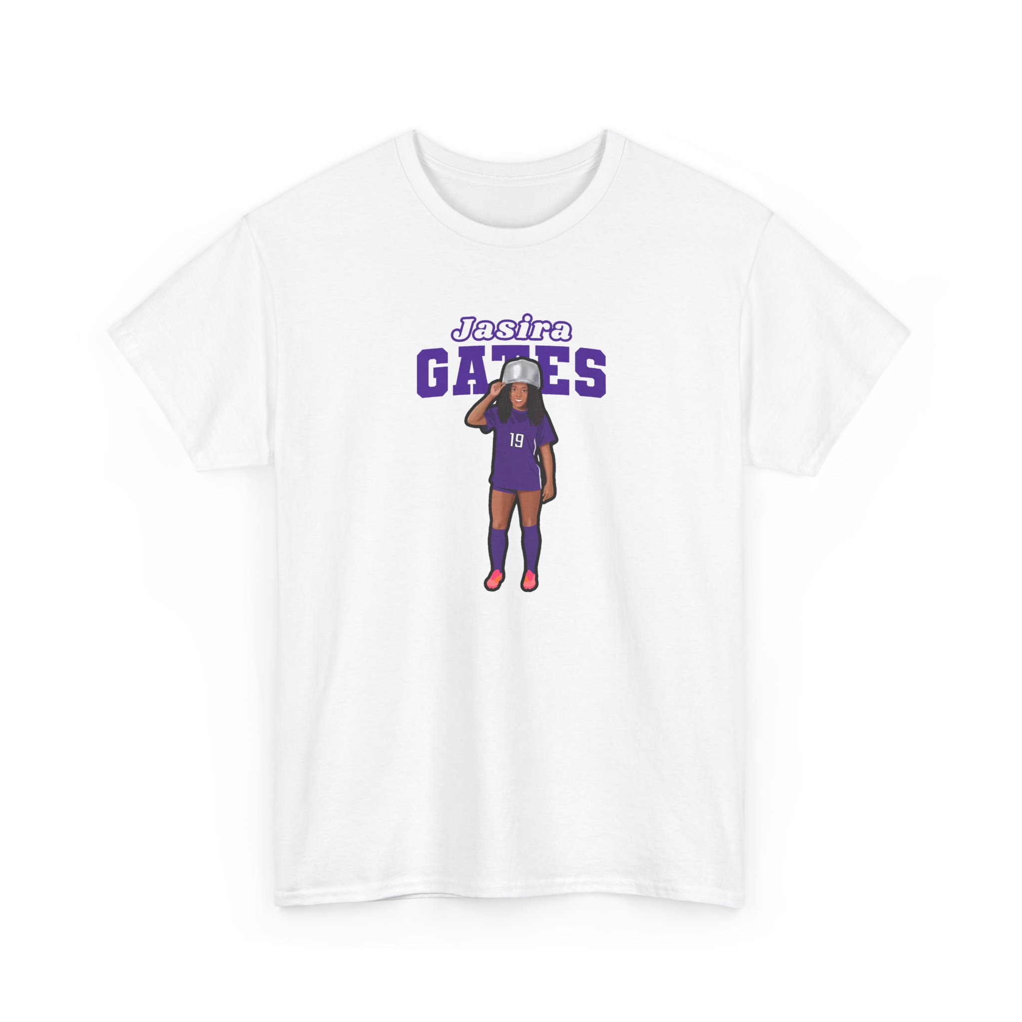Tee — character_name_arch in White