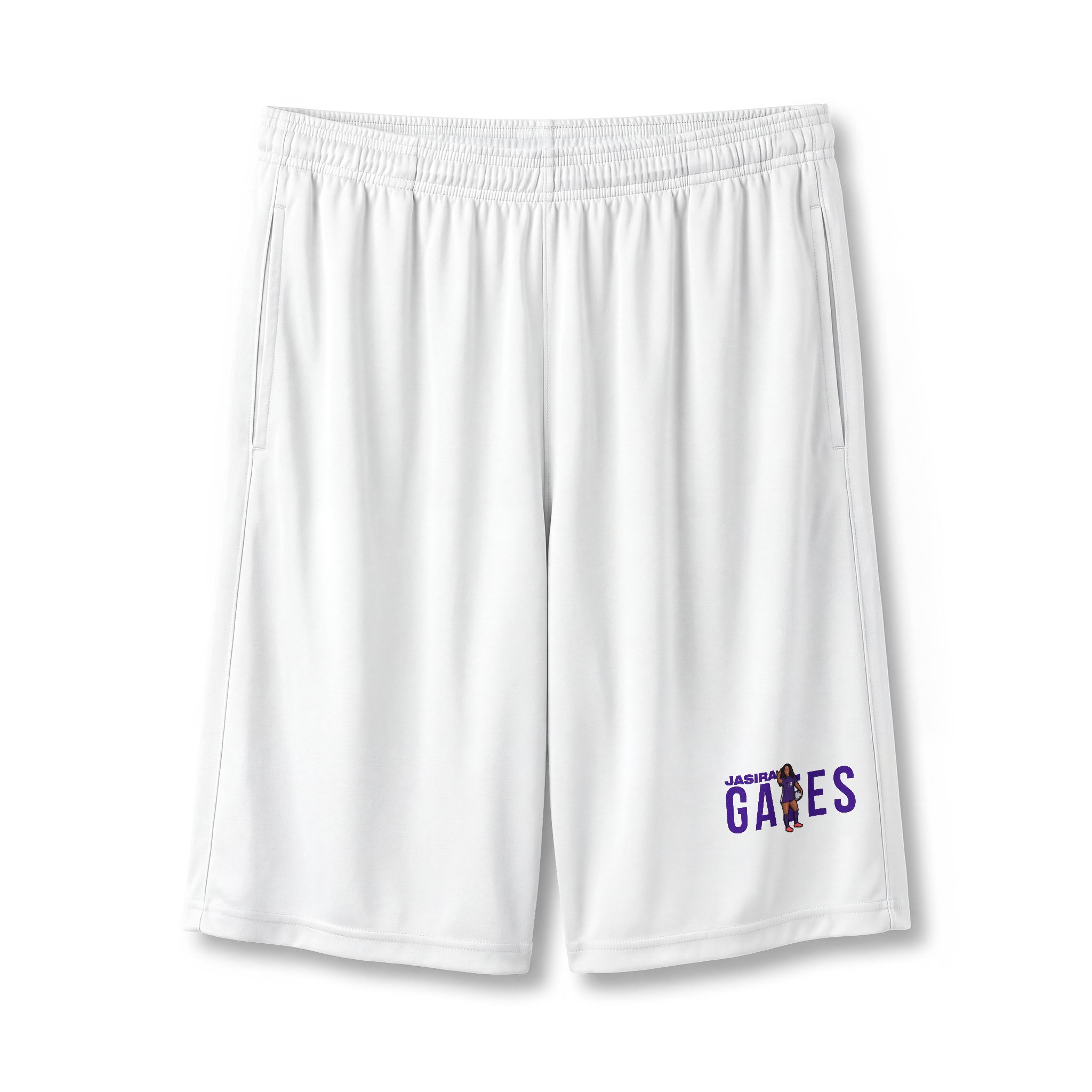 Shorts — character_player_name in White