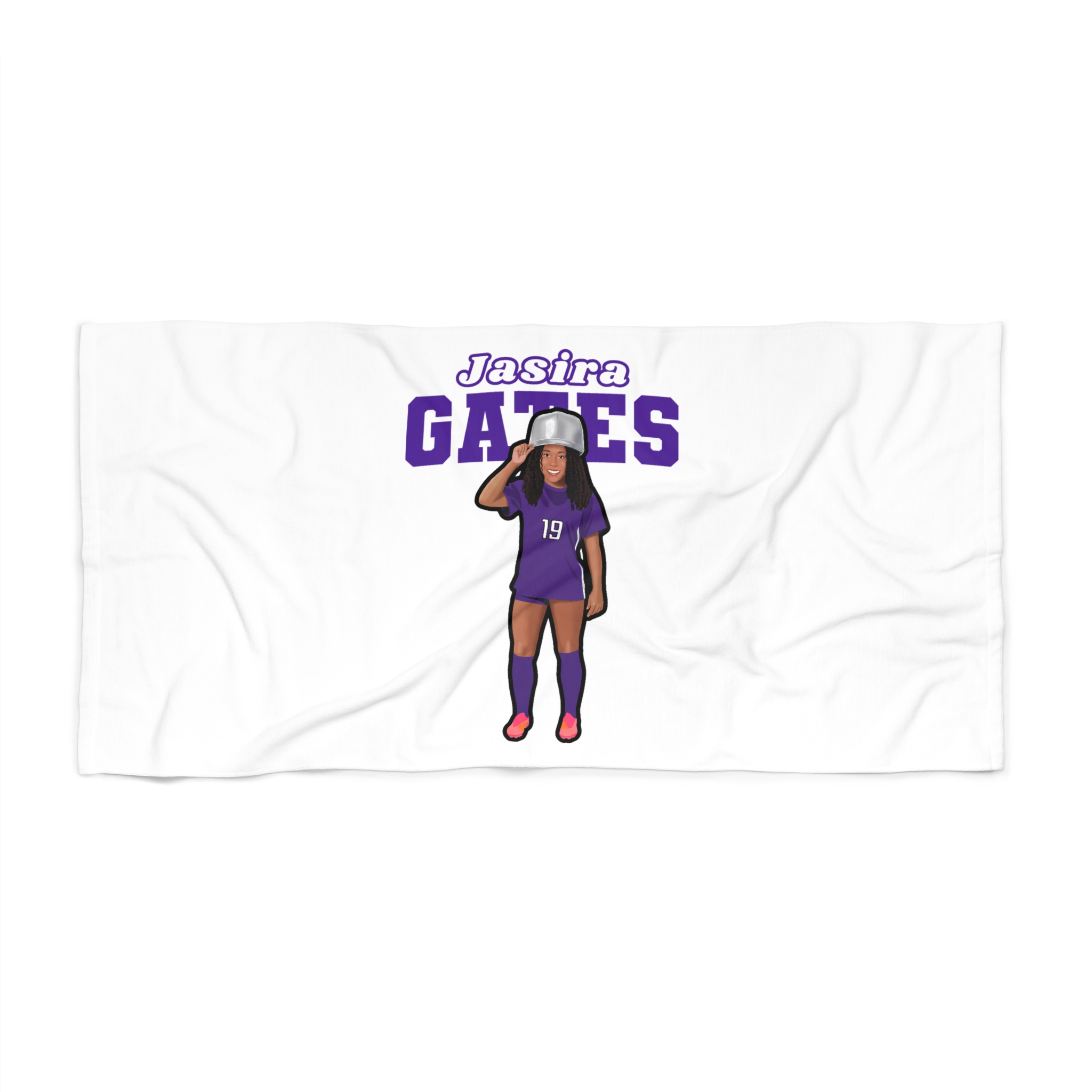 Beach Towel — character_name_arch in Classic