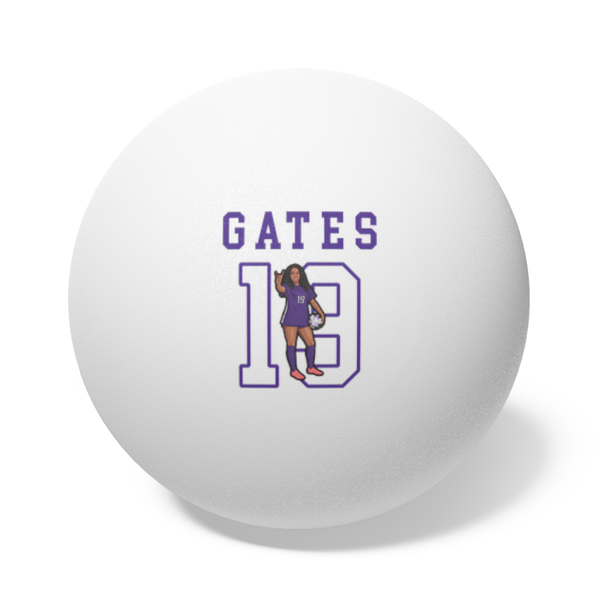 Ping Pong Balls, 6 pcs — character_shirsey in White