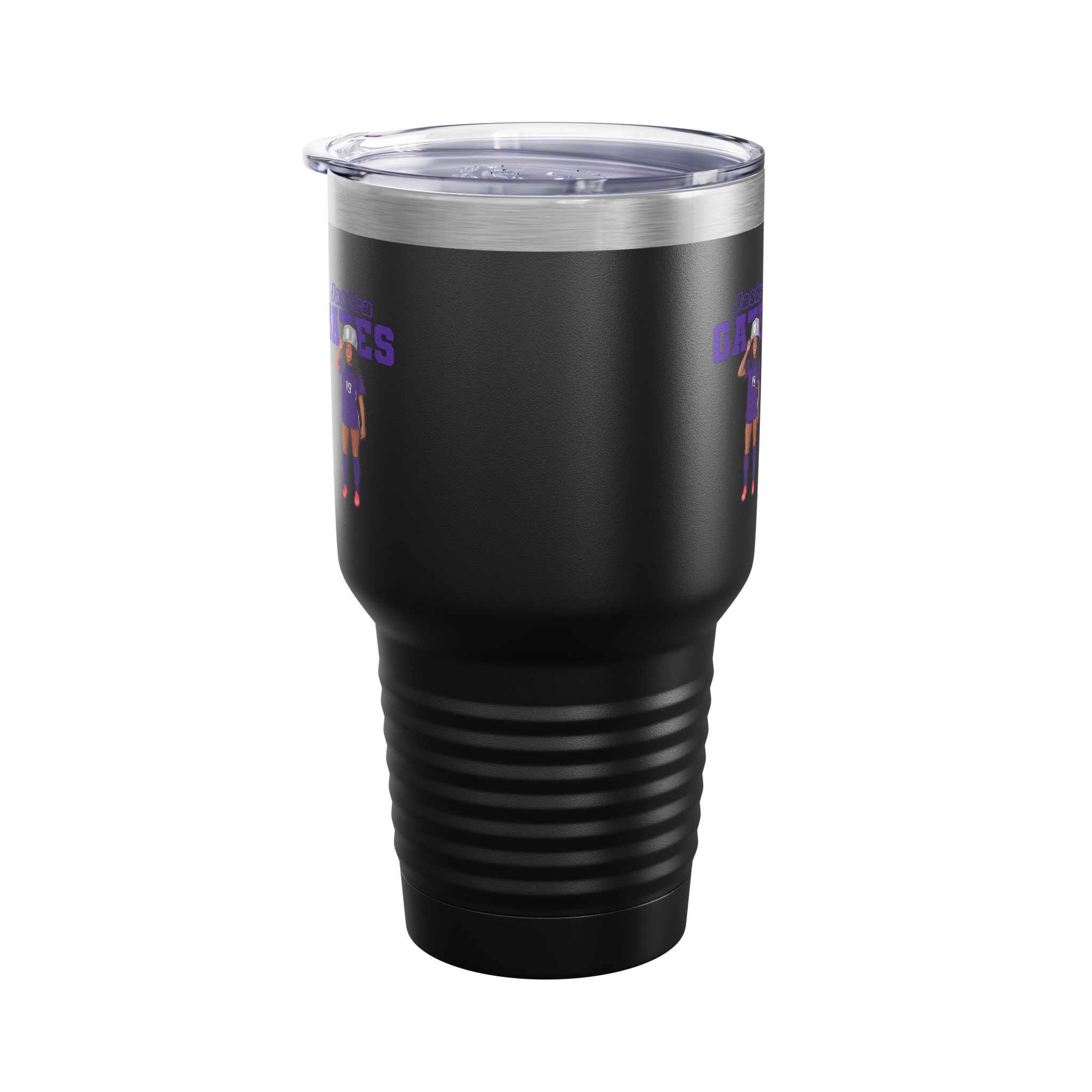 30oz Tumbler — character_name_arch in Black