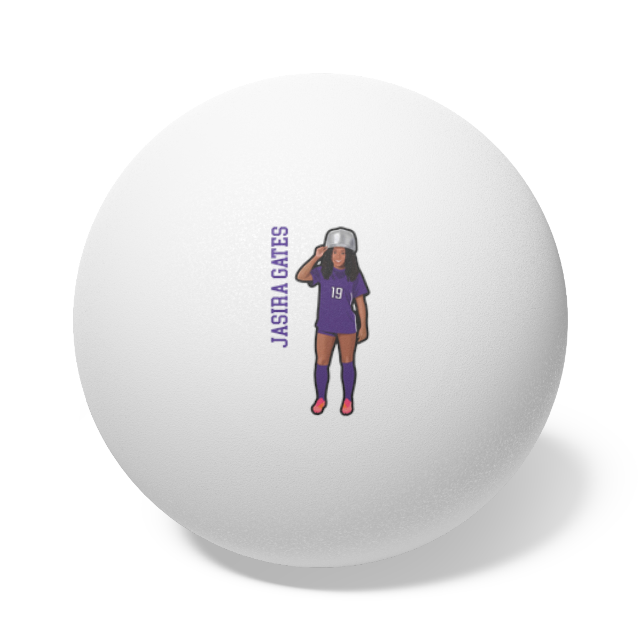 Ping Pong Balls, 6 pcs — character_name_vertical in White