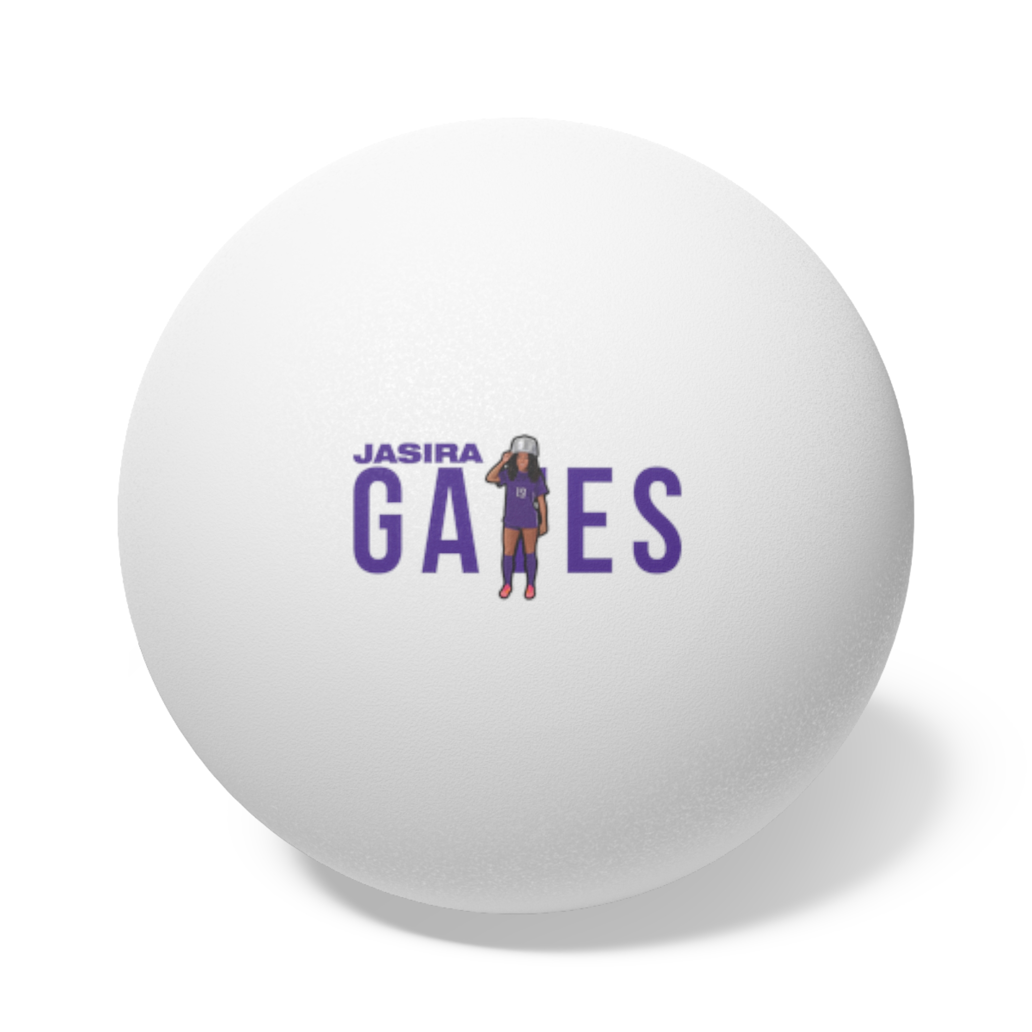 Ping Pong Balls, 6 pcs — character_player_name in White