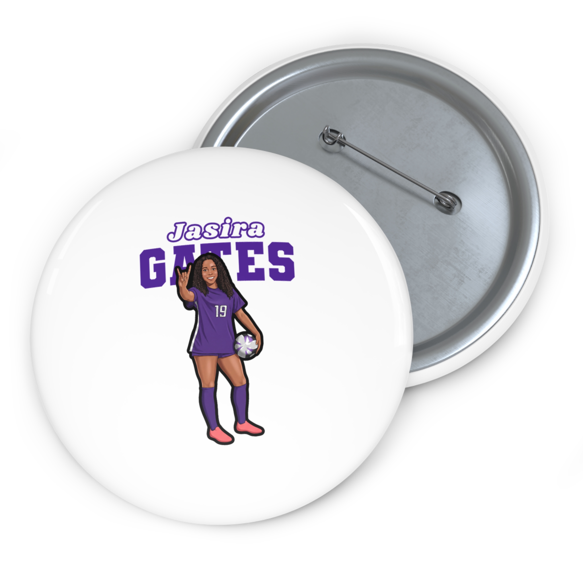 Game Day Pin — character_name_arch in Classic