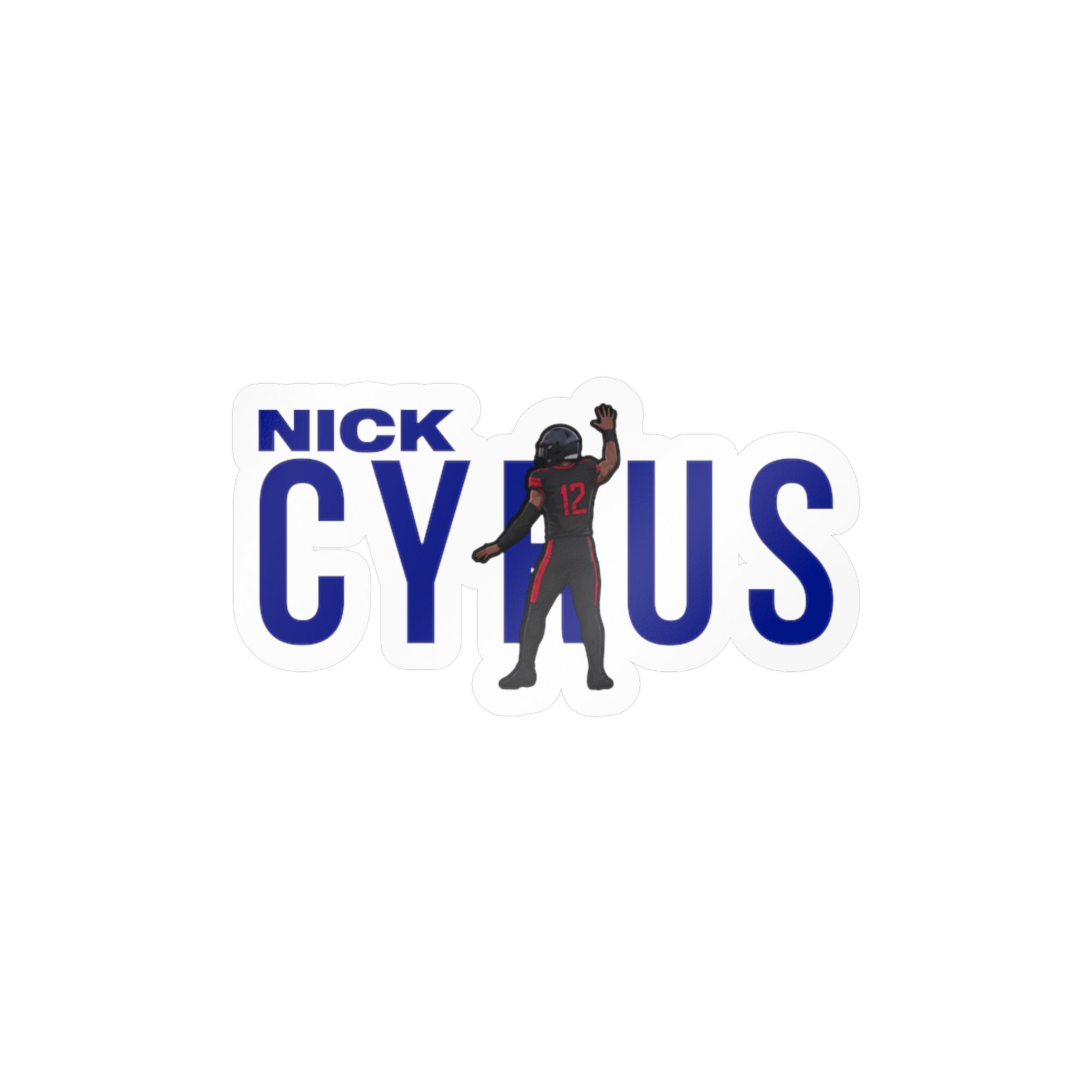 Vinyl Sticker — character_player_name in Classic