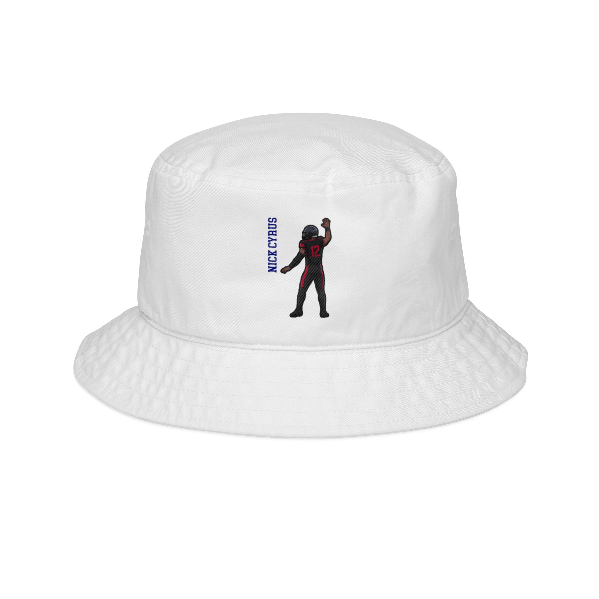 Bucket Hat — character_name_vertical in White