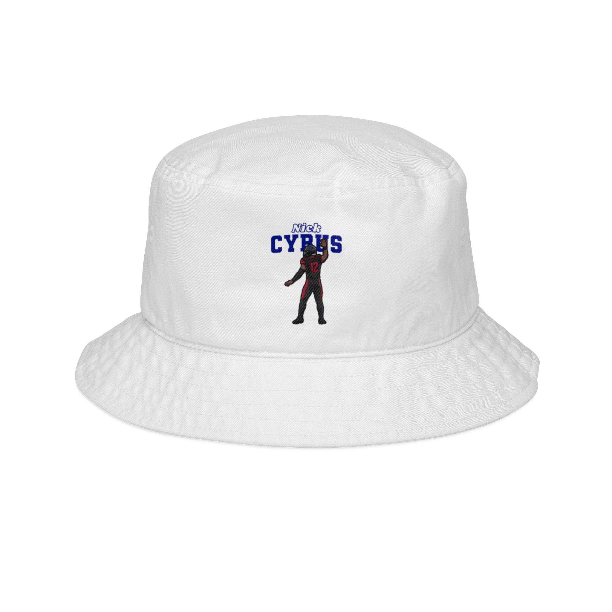 Bucket Hat — character_name_arch in White