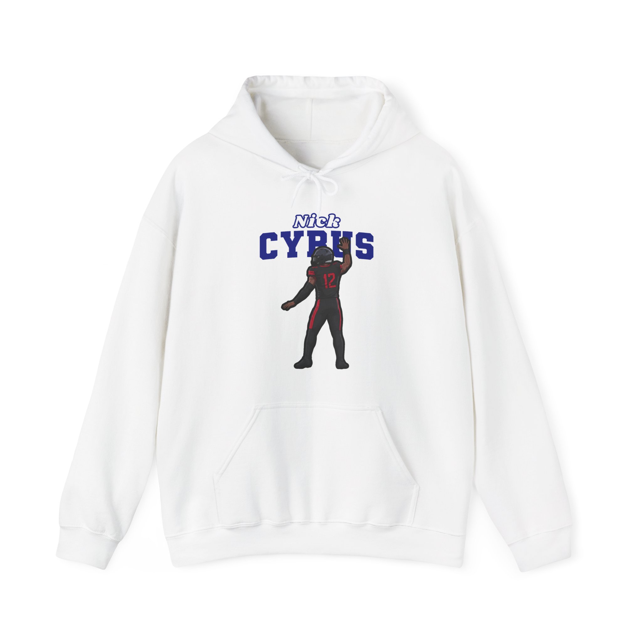Hoodie — character_name_arch in White