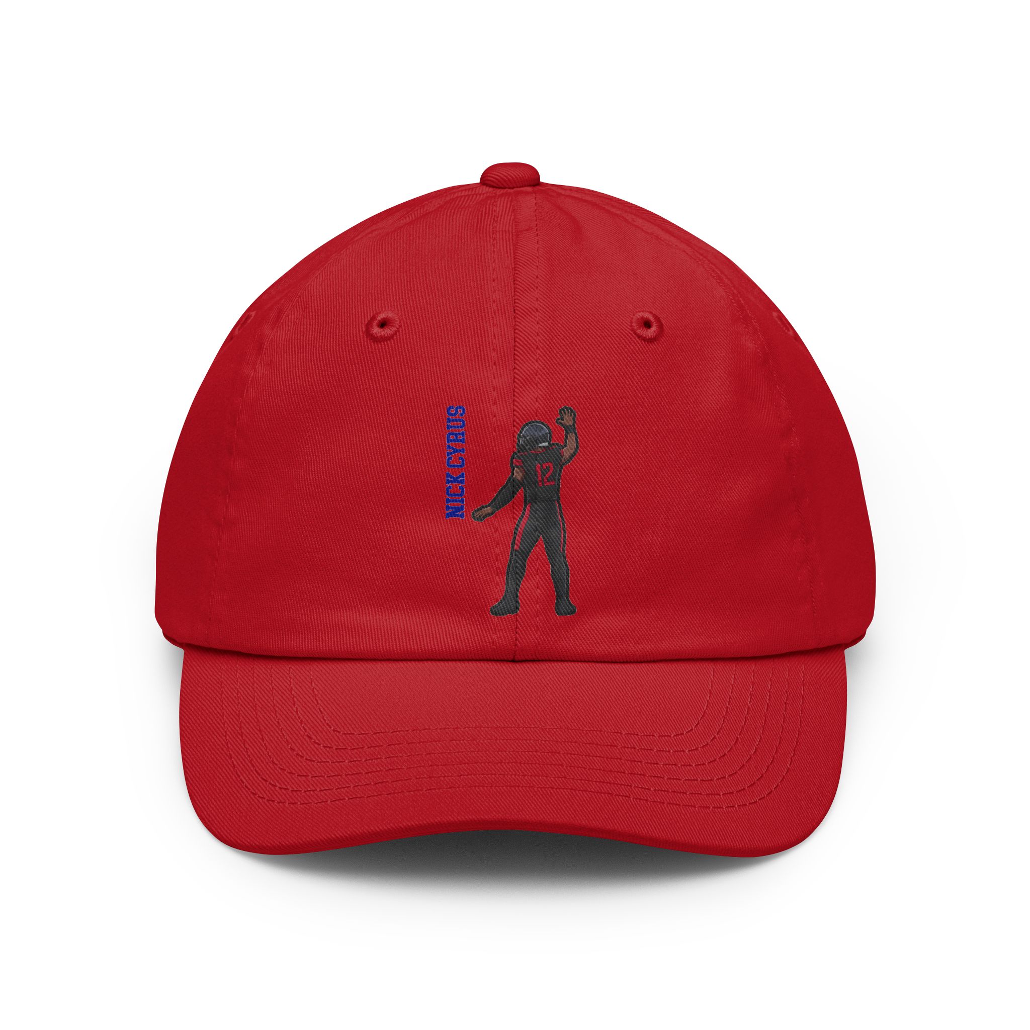 Classic Cap — character_name_vertical in Red