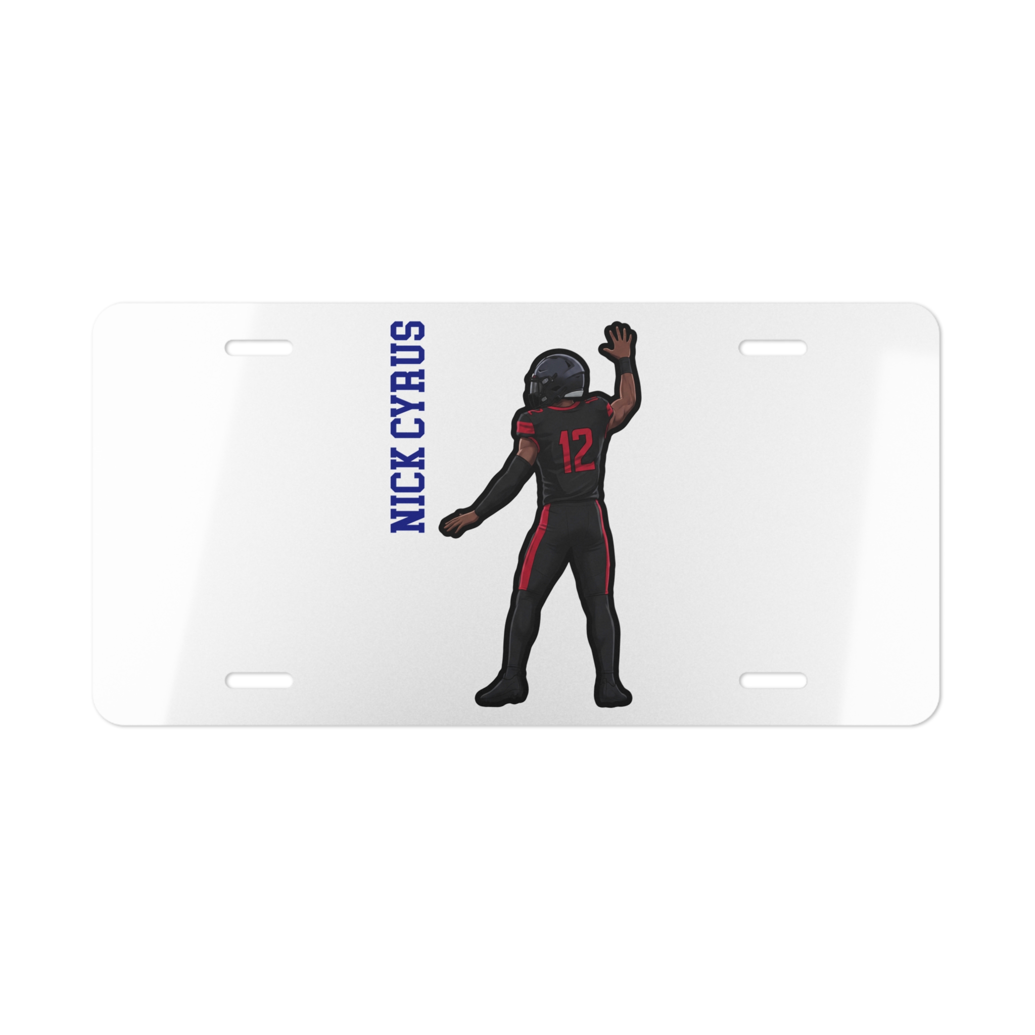 License Plate — character_name_vertical in Classic
