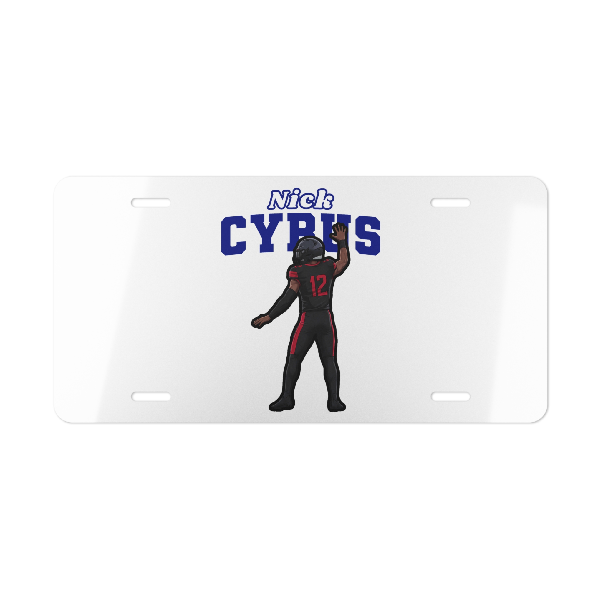 License Plate — character_name_arch in Classic