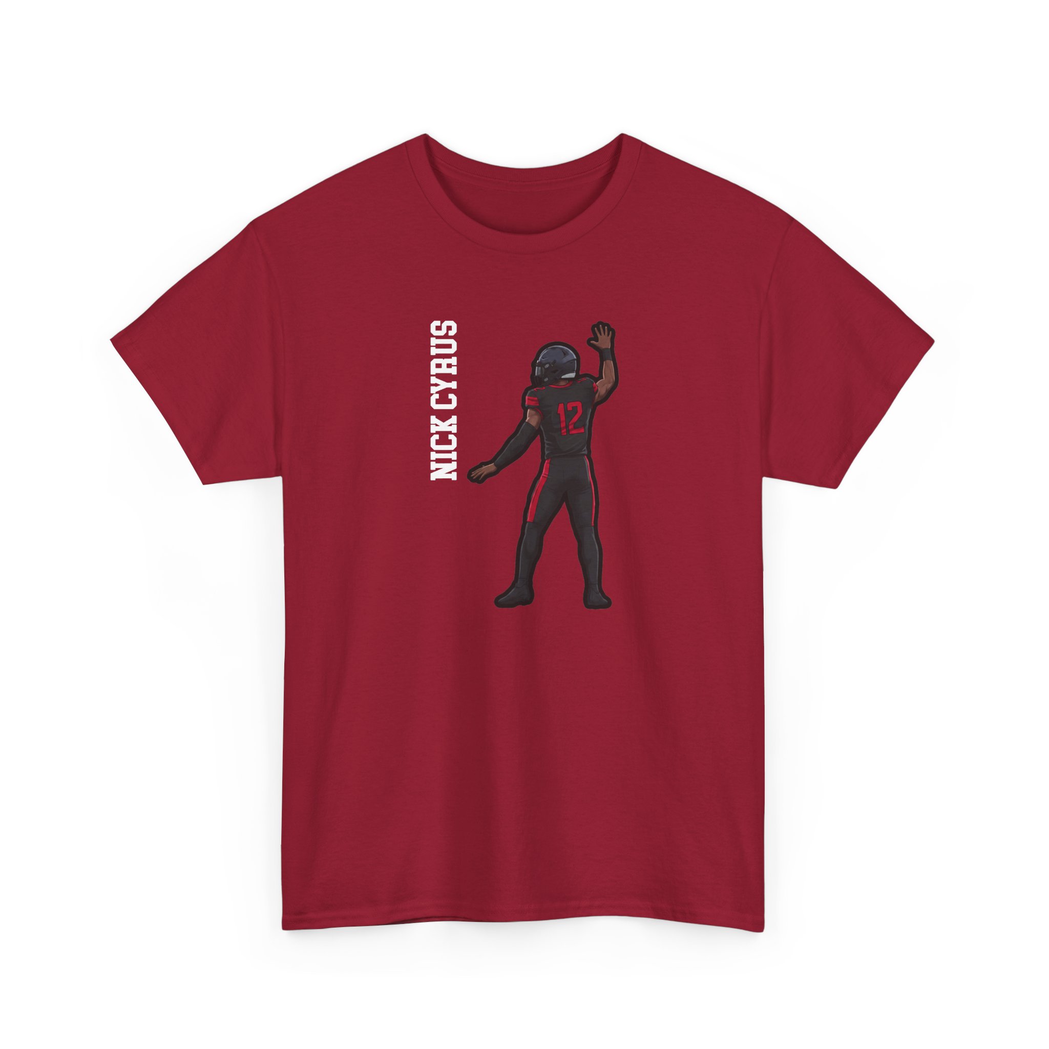Tee — character_name_vertical in Cardinal