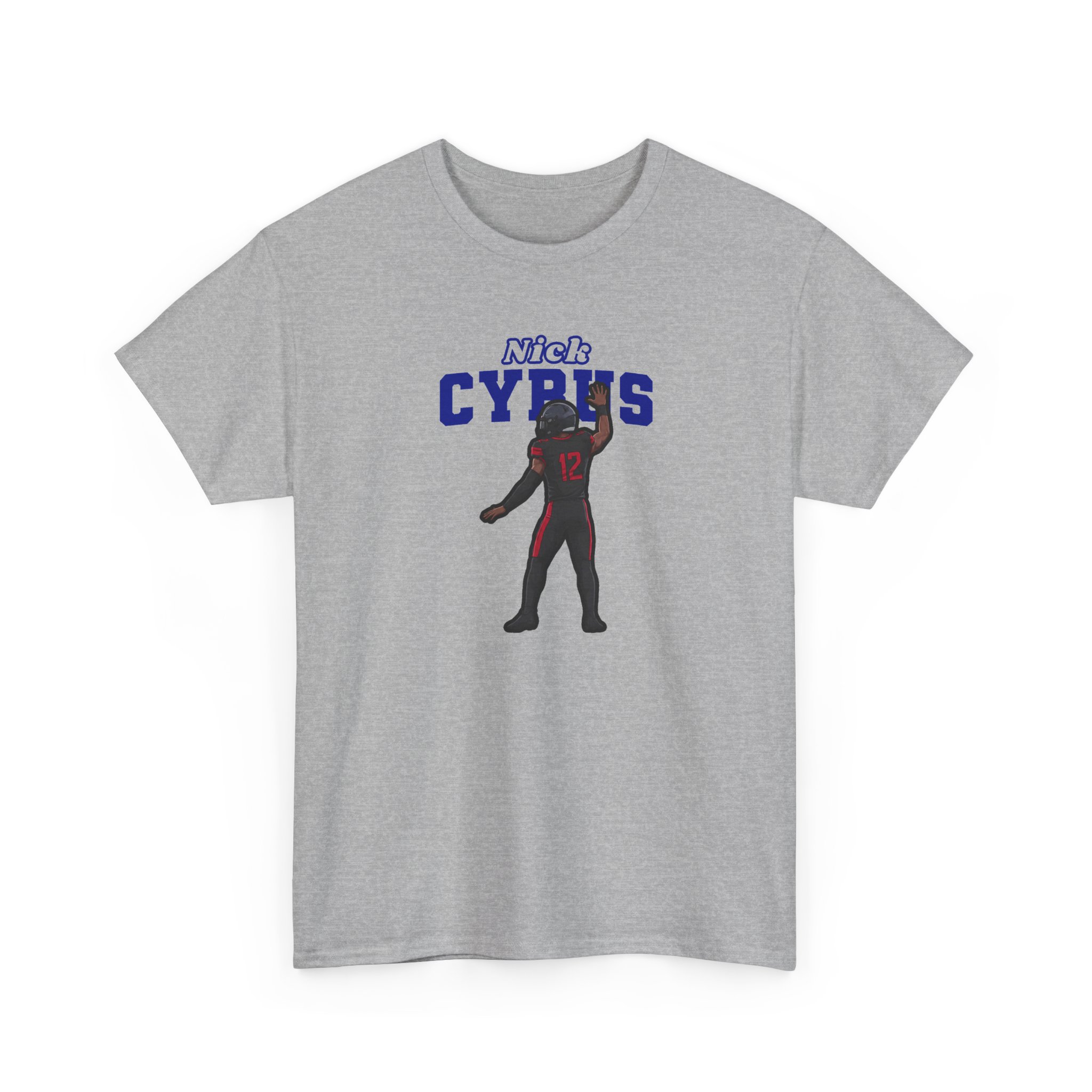 Tee — character_name_arch in Grey