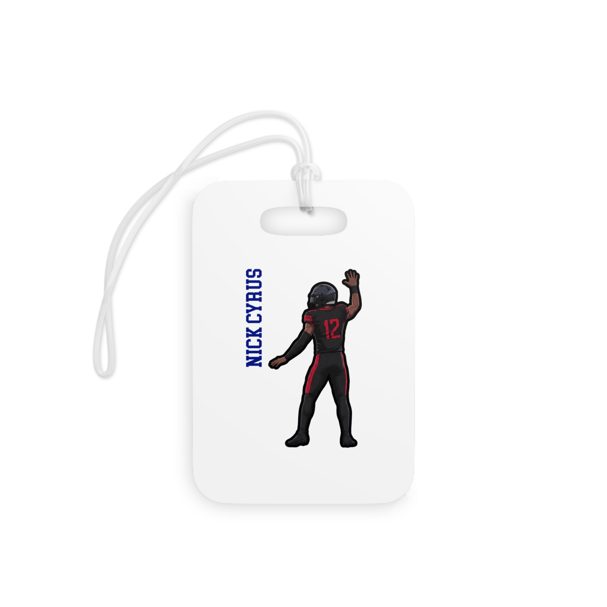 Bag Tag — character_name_vertical in Classic