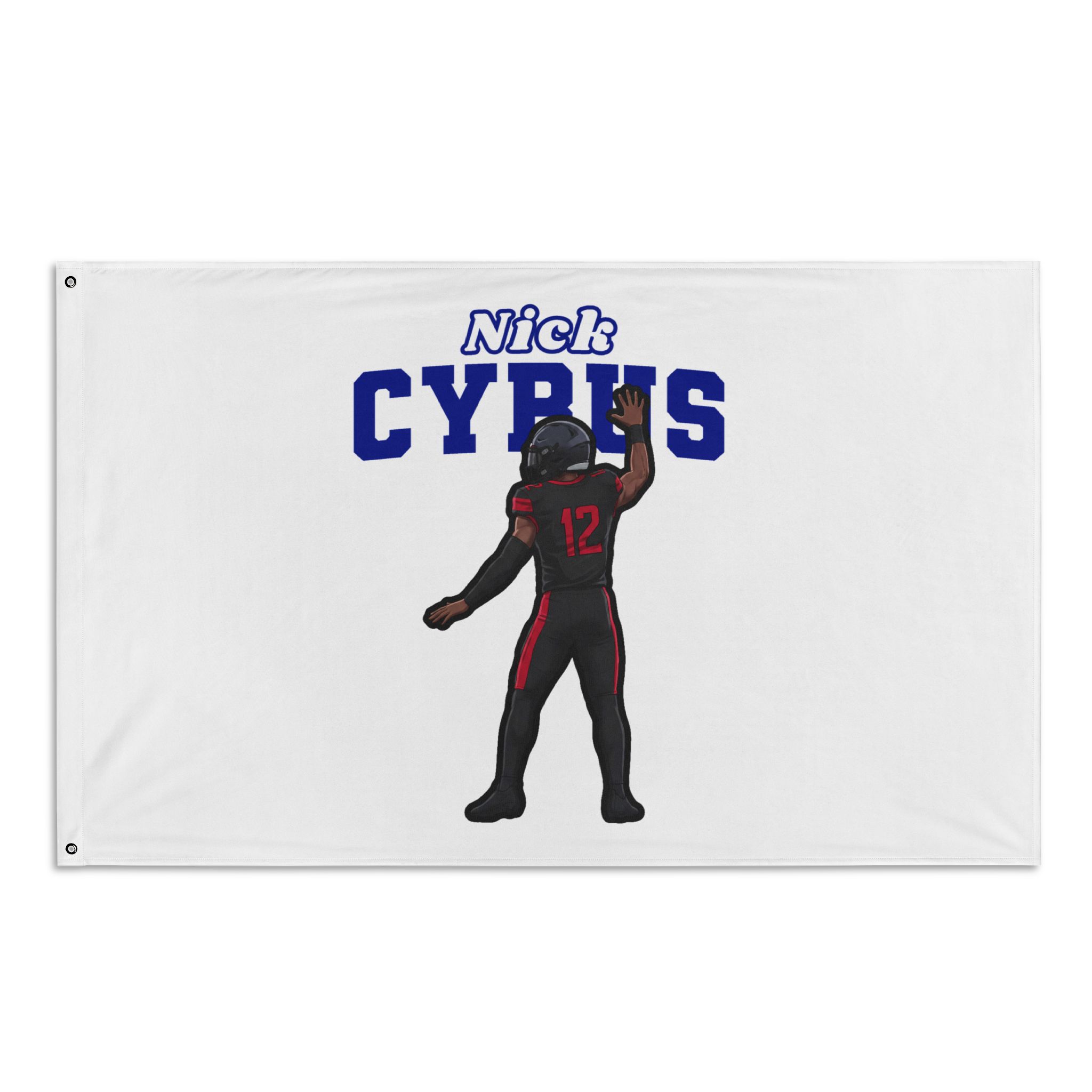 Flag (35 × 56 in) — character_name_arch in Classic