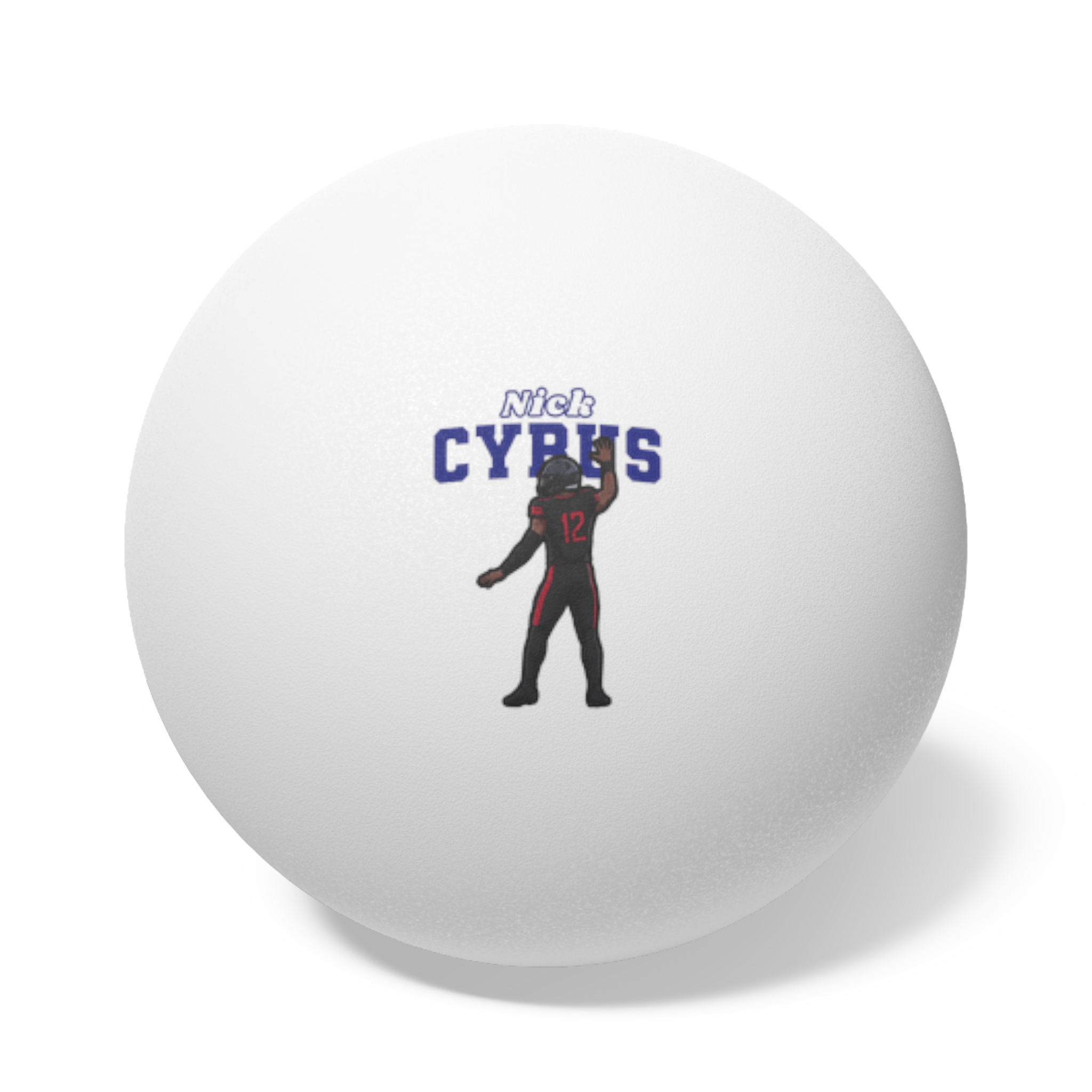 Ping Pong Balls, 6 pcs — character_name_arch in White