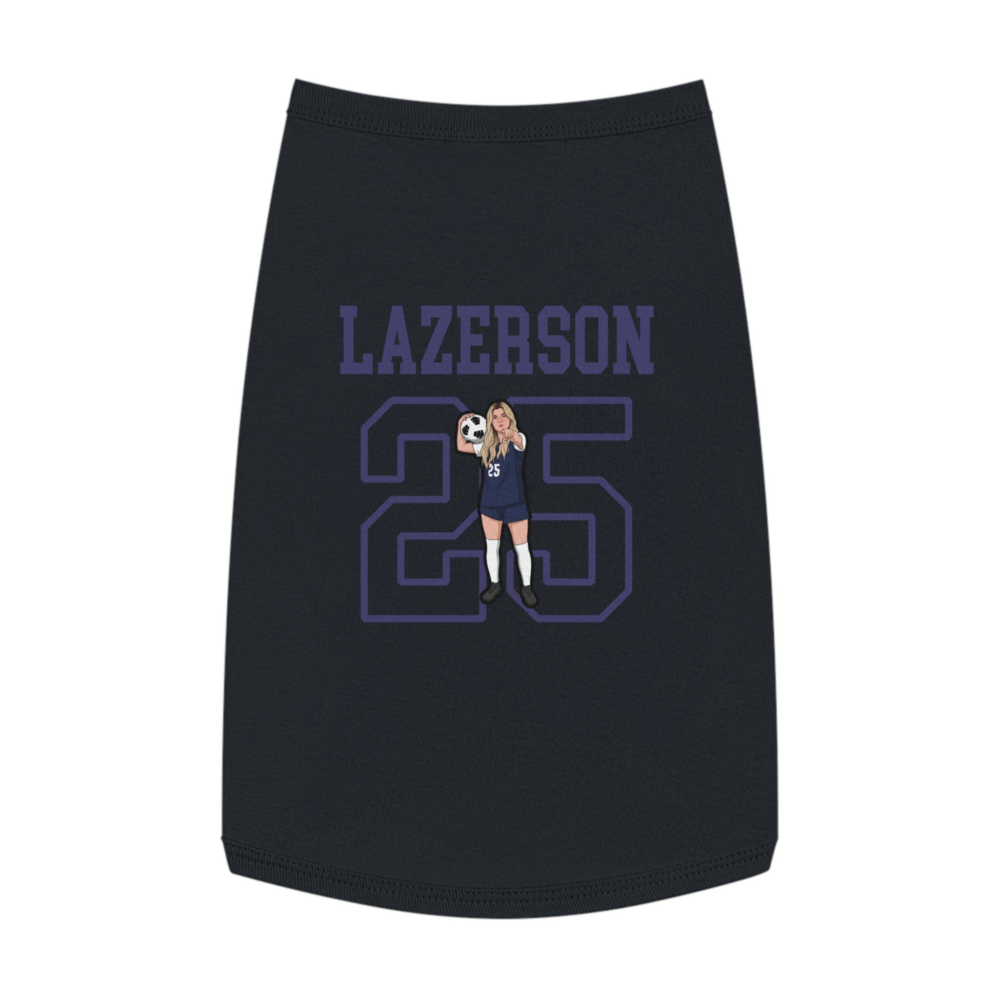 Pet Tank Top — character_shirsey in Black