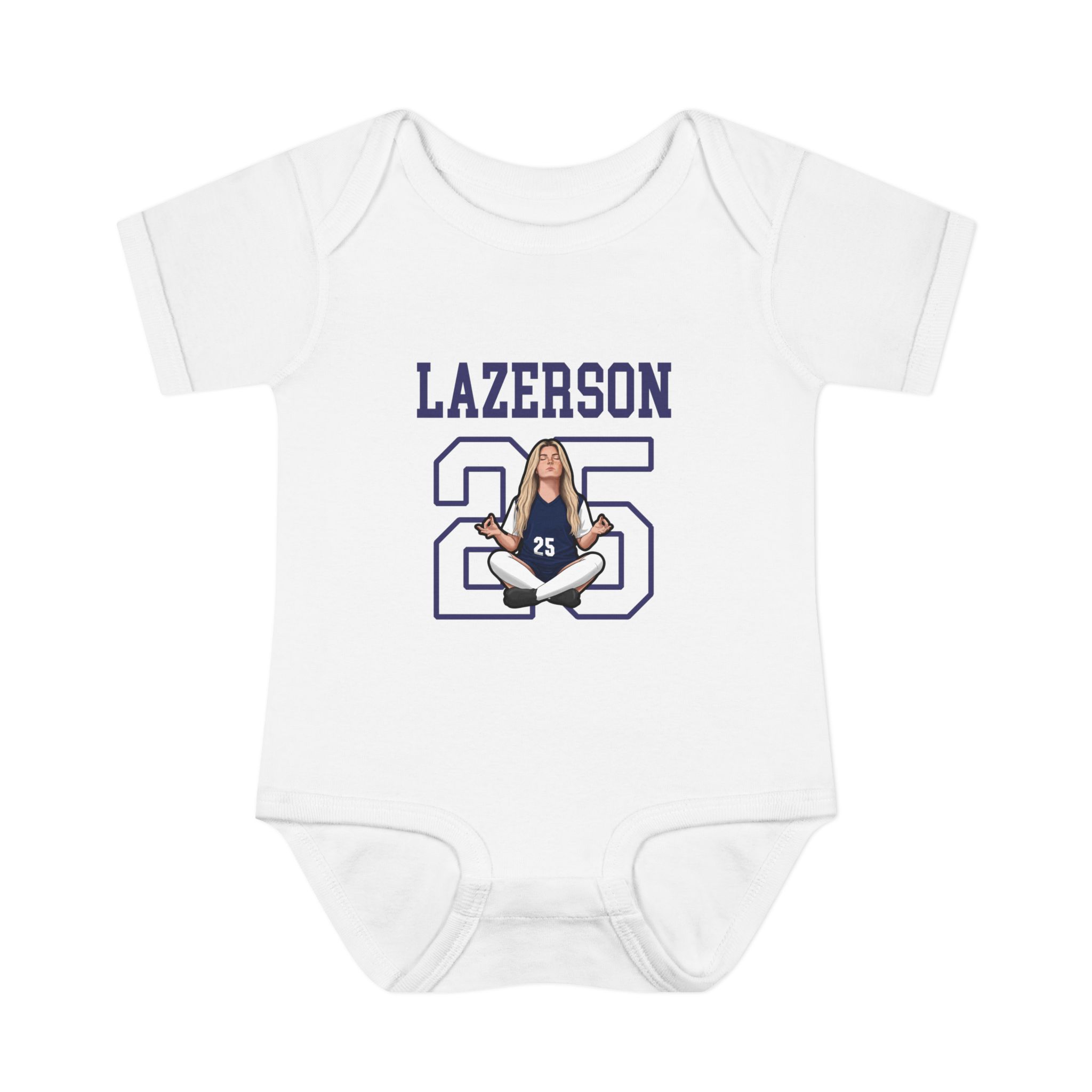 Baby Onesie — character_shirsey in White