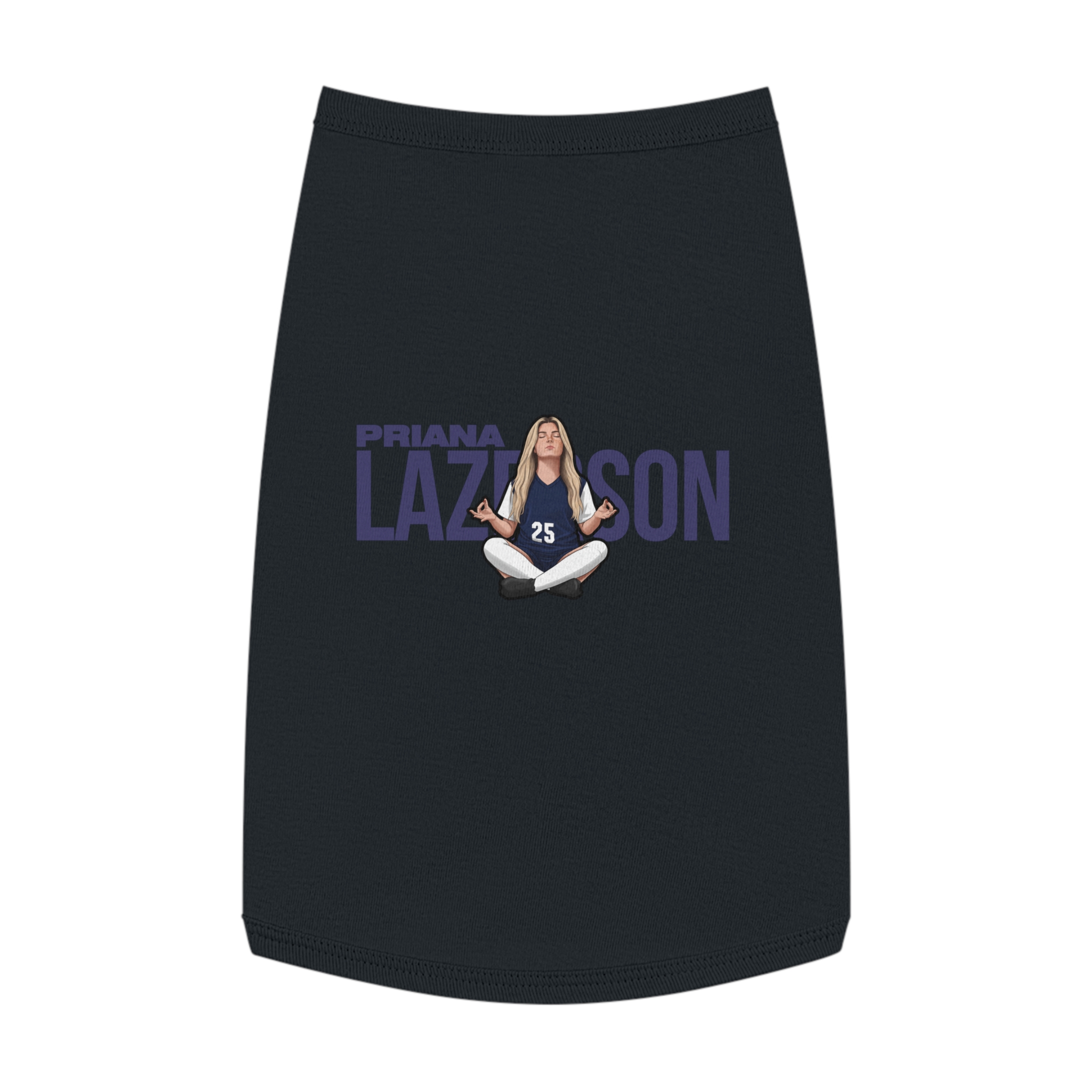 Pet Tank Top — character_player_name in White