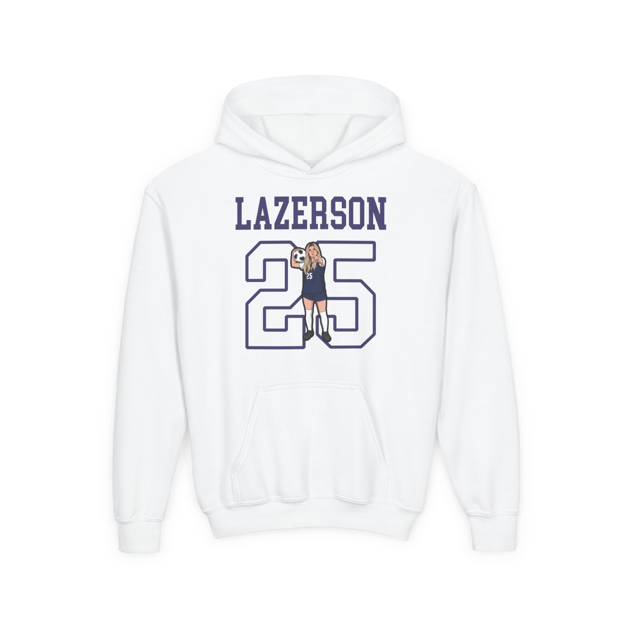 Youth Hoodie — character_shirsey in White