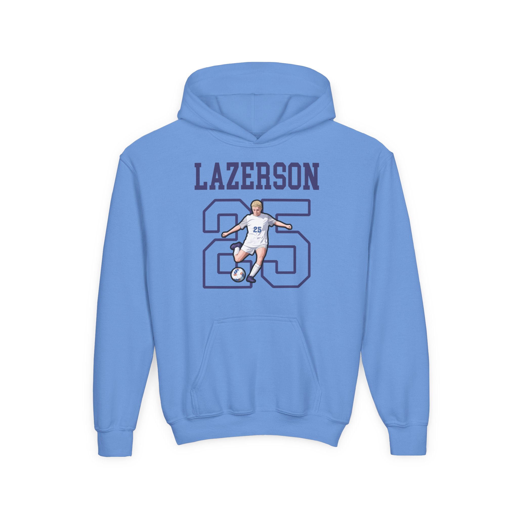 Youth Hoodie — character_shirsey in Blue