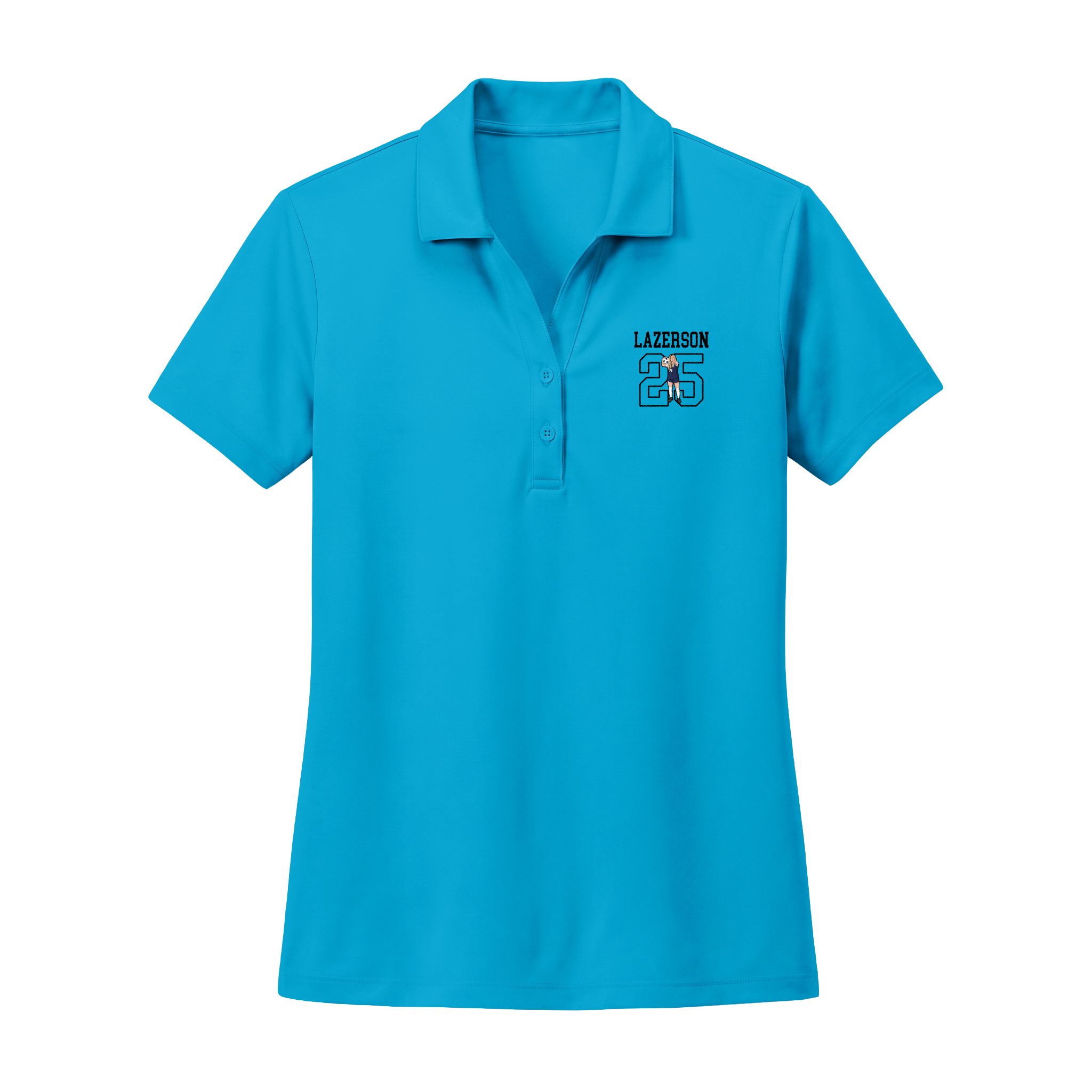 Women's Polo — character_shirsey in Blue