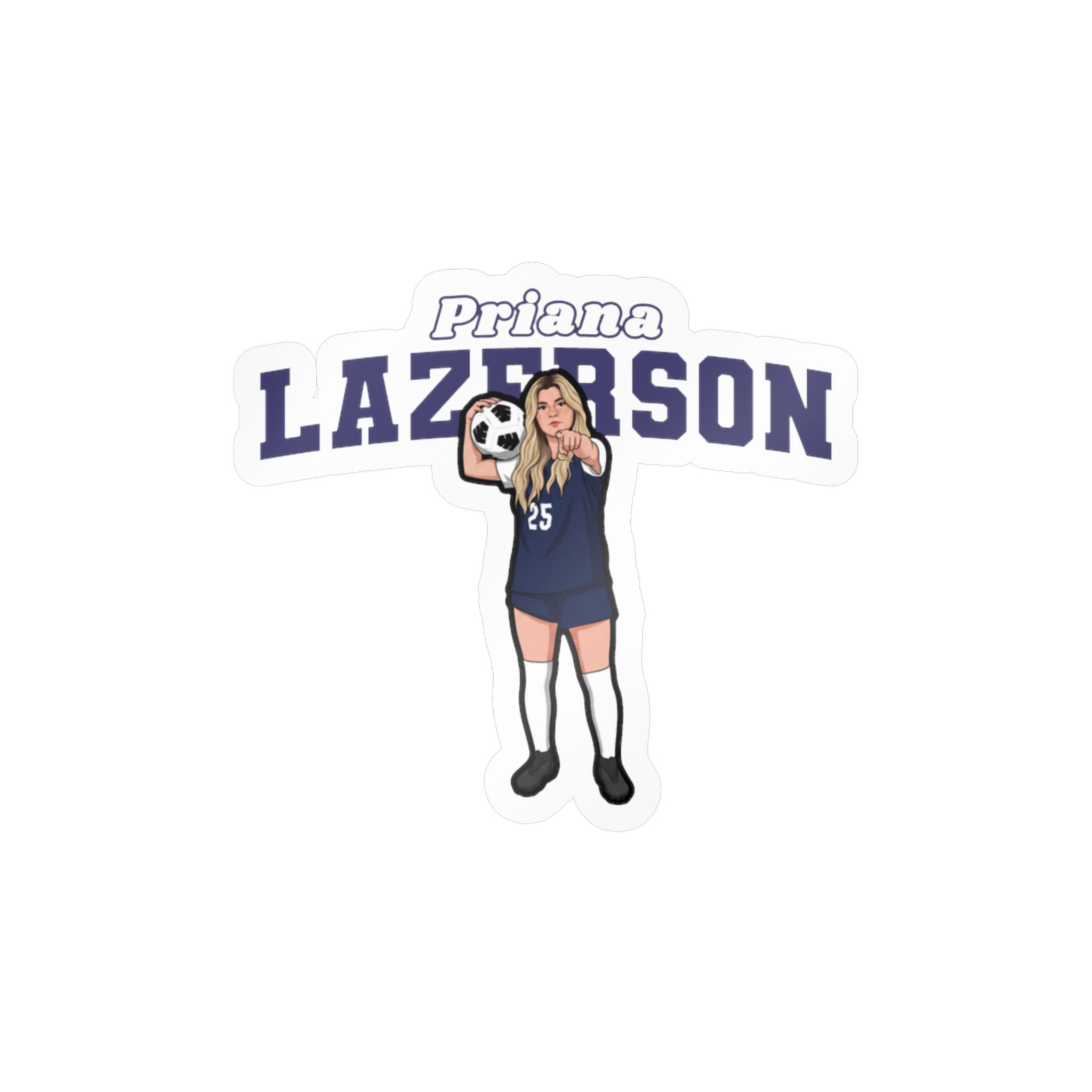 Vinyl Sticker — character_name_arch in Classic