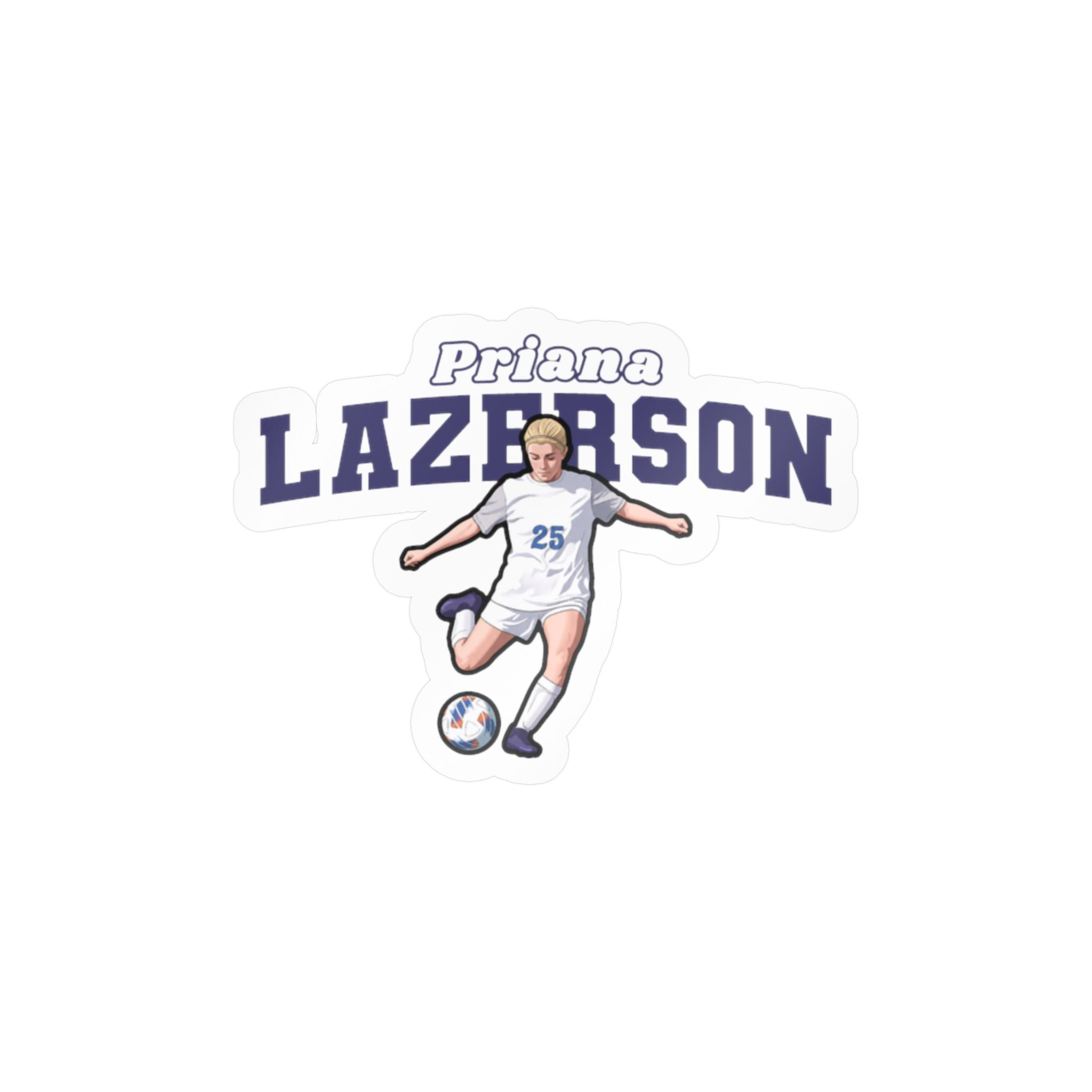 Vinyl Sticker — character_name_arch in Classic