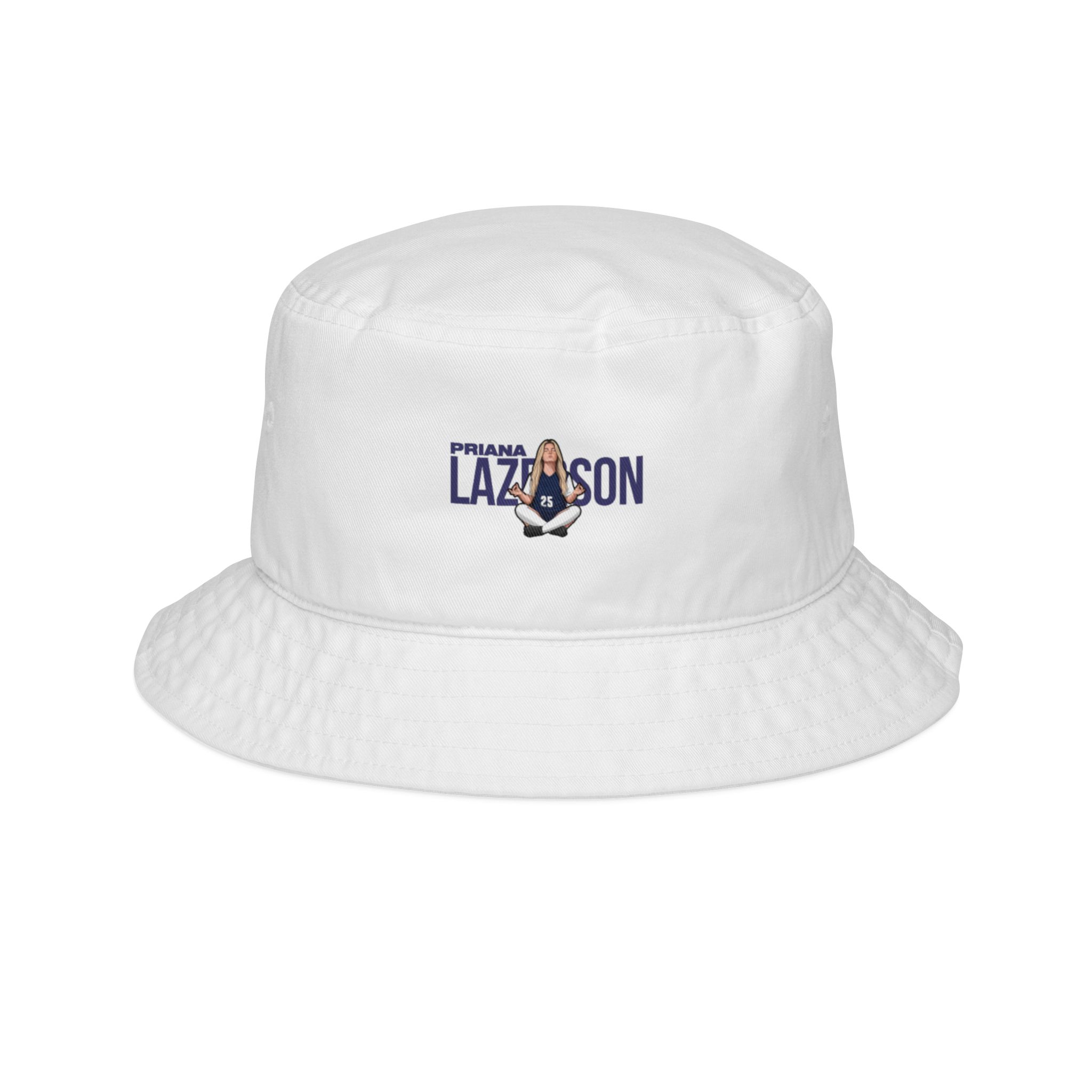 Bucket Hat — character_player_name in White