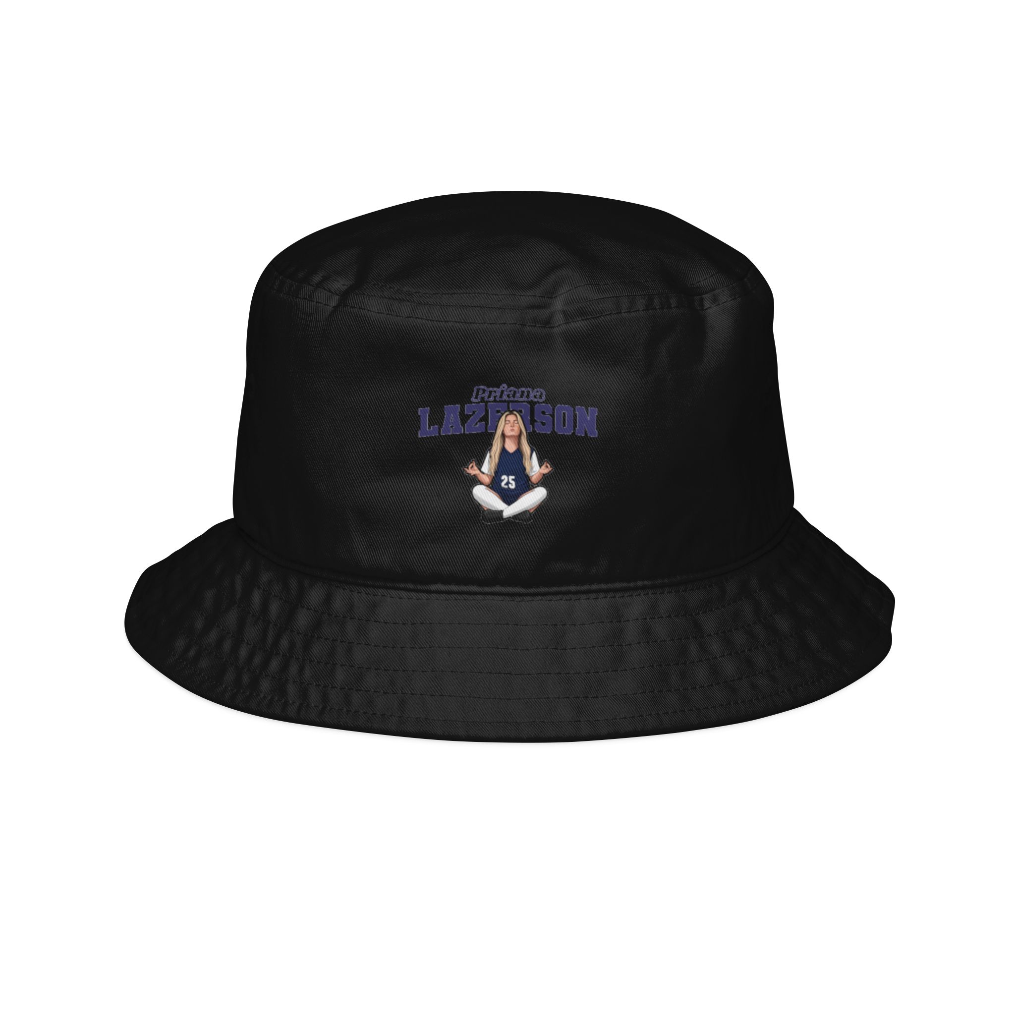 Bucket Hat — character_name_arch in Black