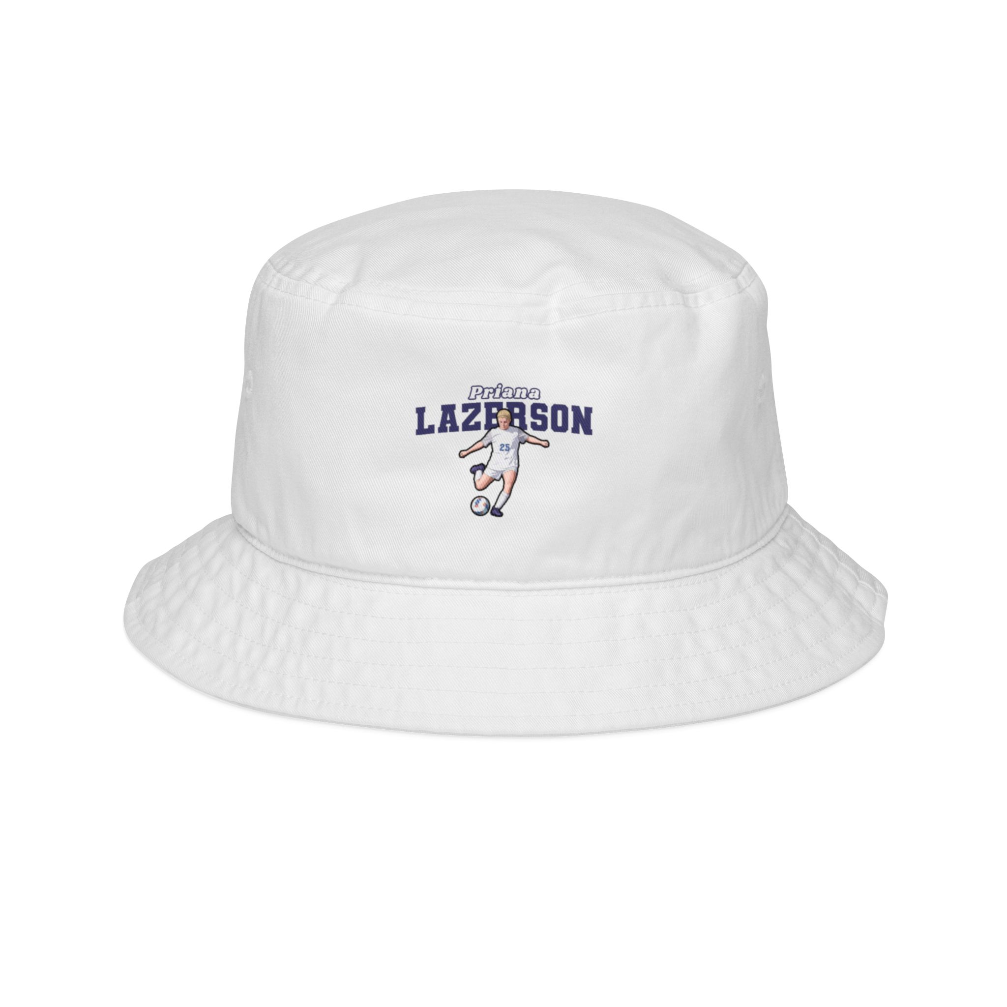 Bucket Hat — character_name_arch in White