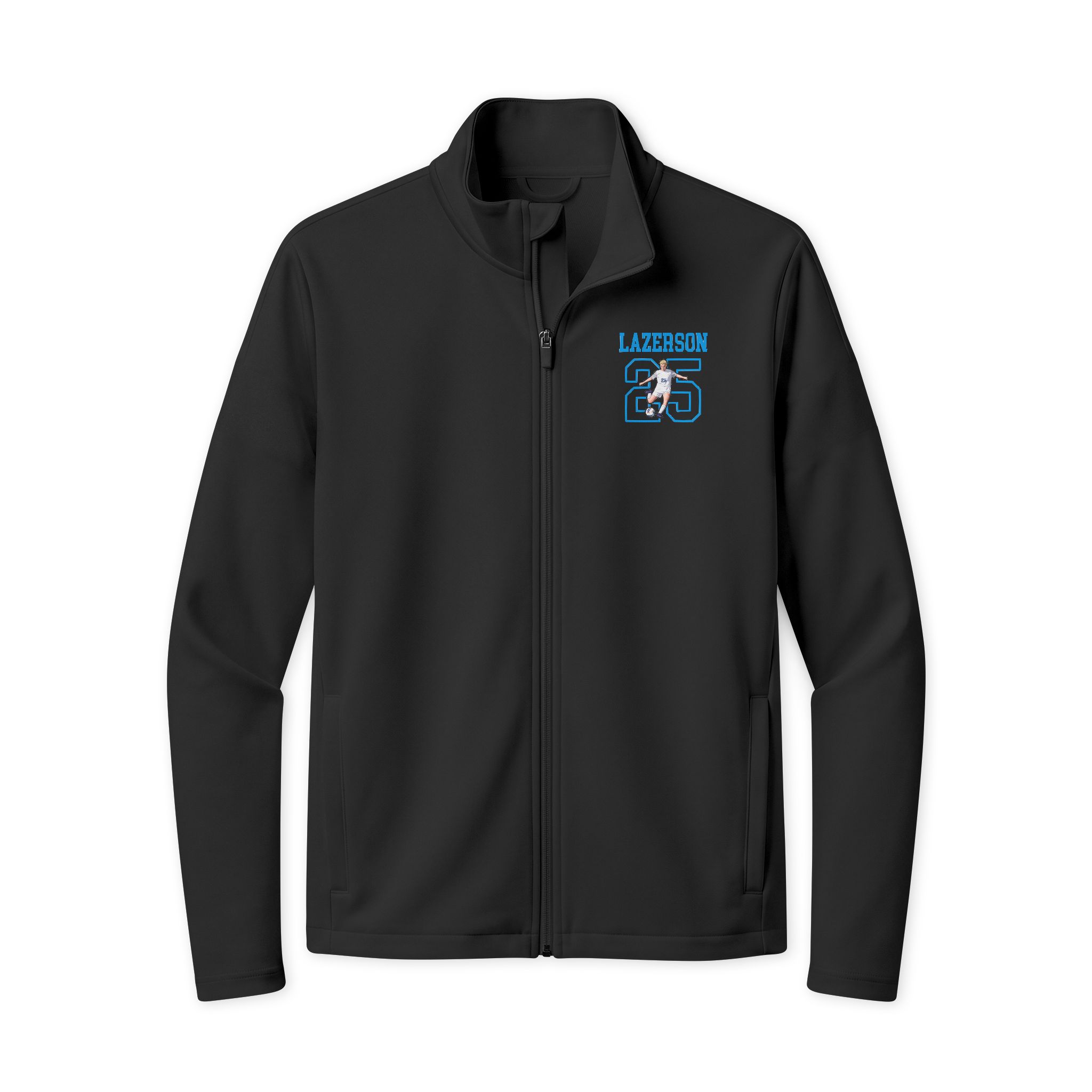 Travel Full-Zip Jacket — character_shirsey in Black/ Black