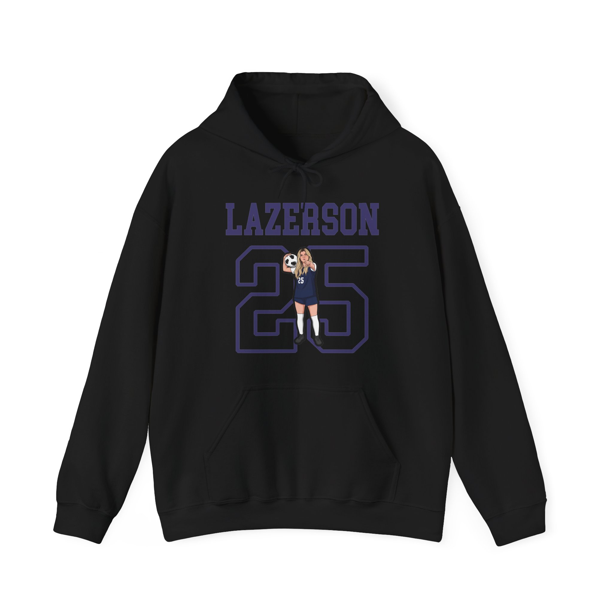 Hoodie — character_shirsey in Black