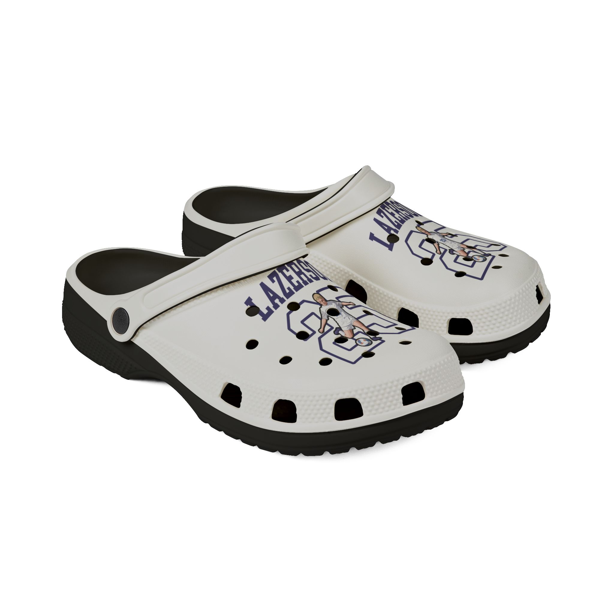 Rubber Clogs — character_shirsey in Black