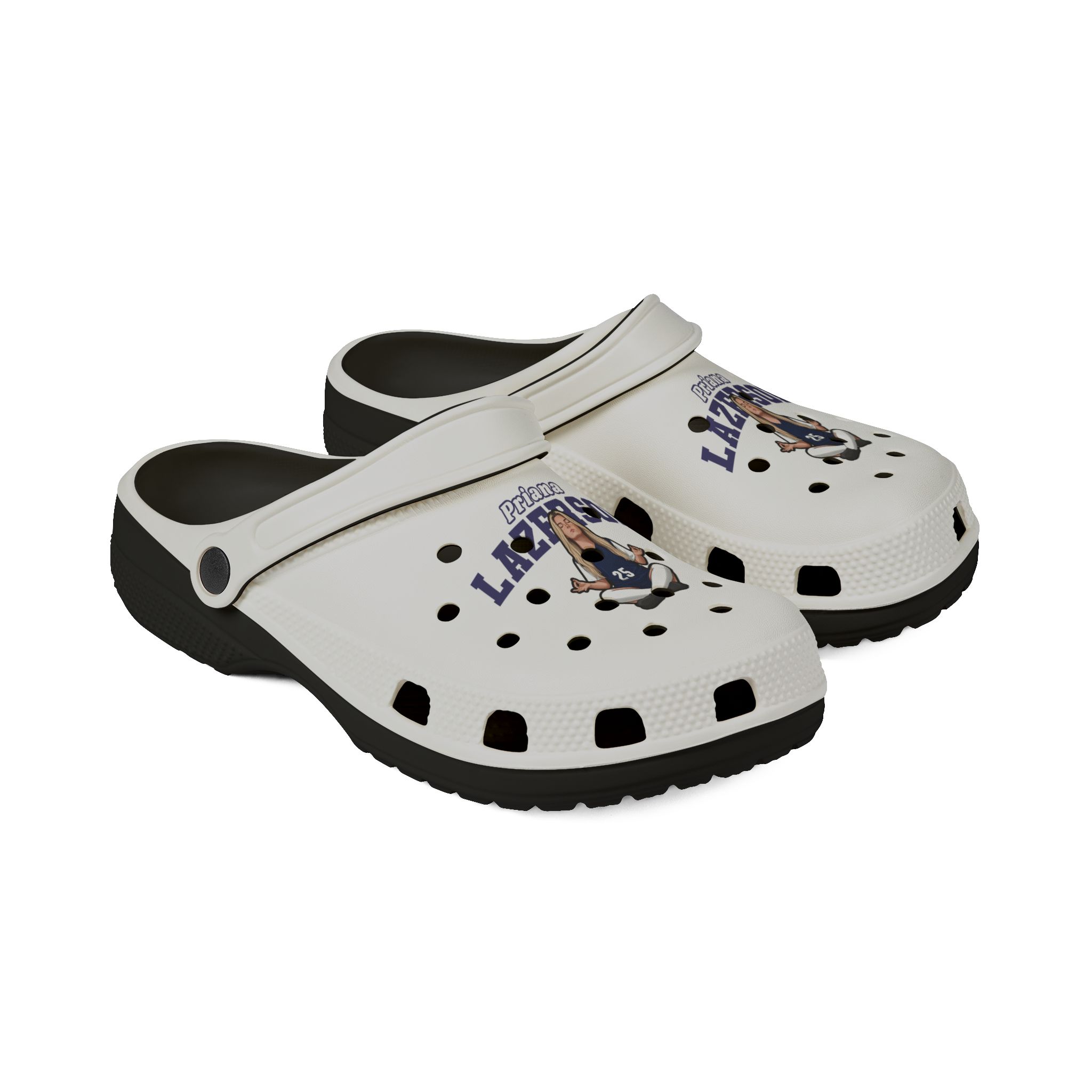 Rubber Clogs — character_name_arch in Black