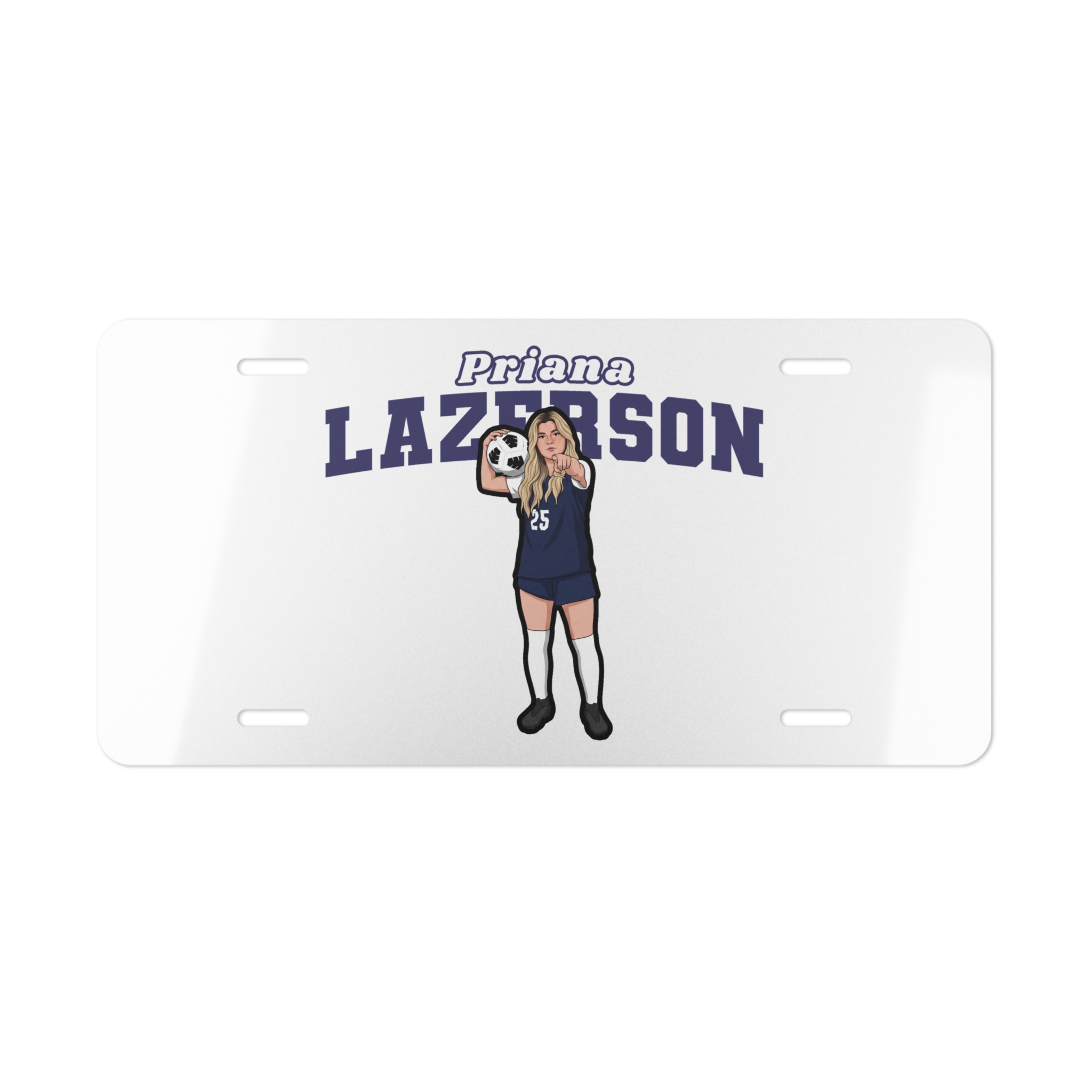 License Plate — character_name_arch in Classic