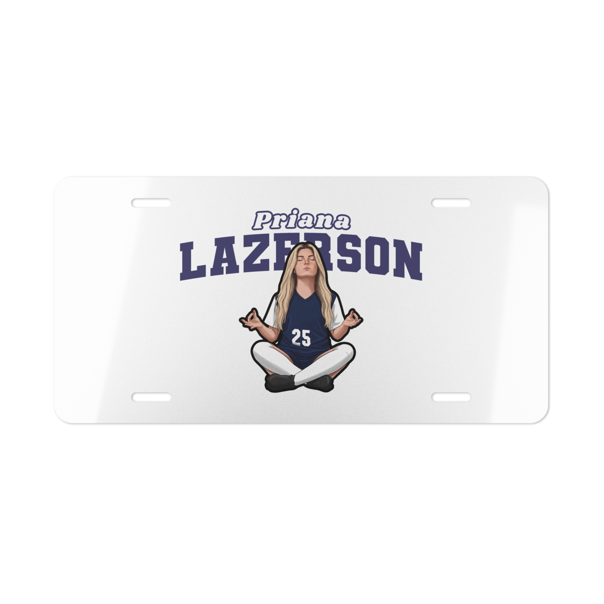 License Plate — character_name_arch in Classic