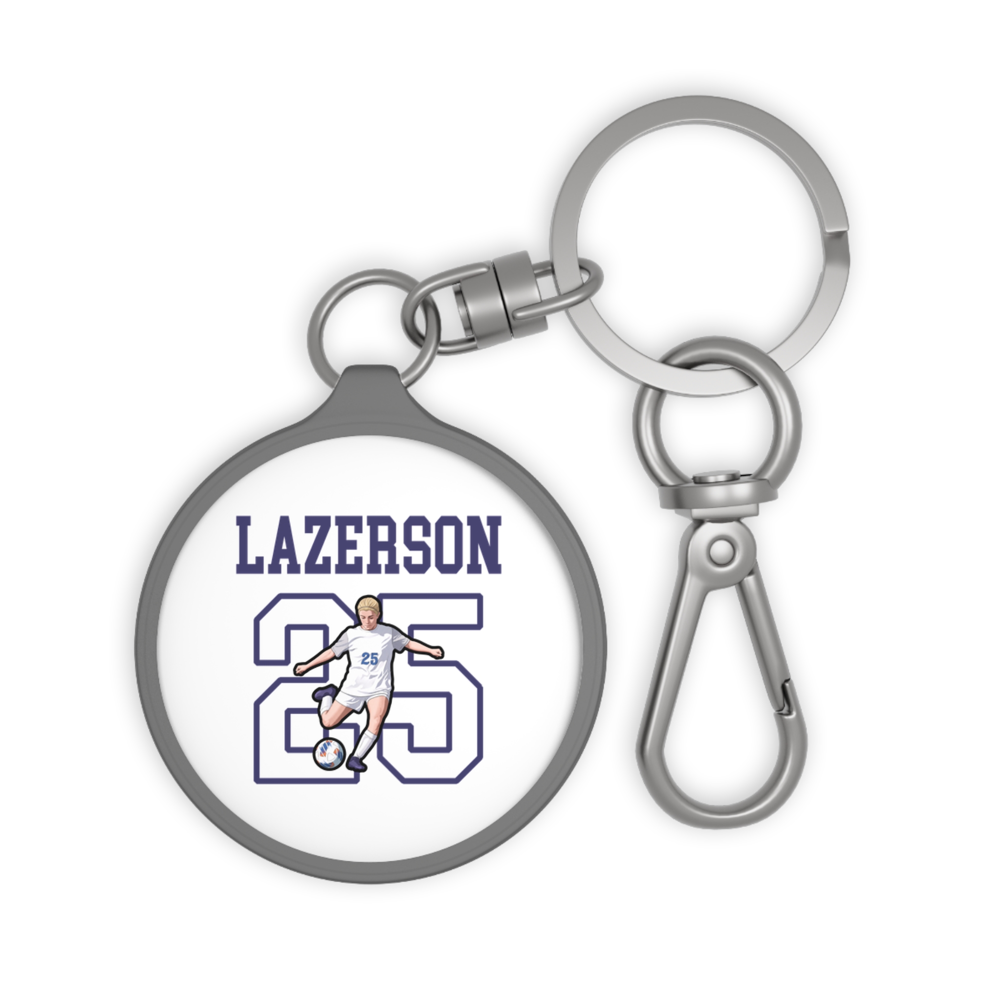 Keychain — character_shirsey in Grey