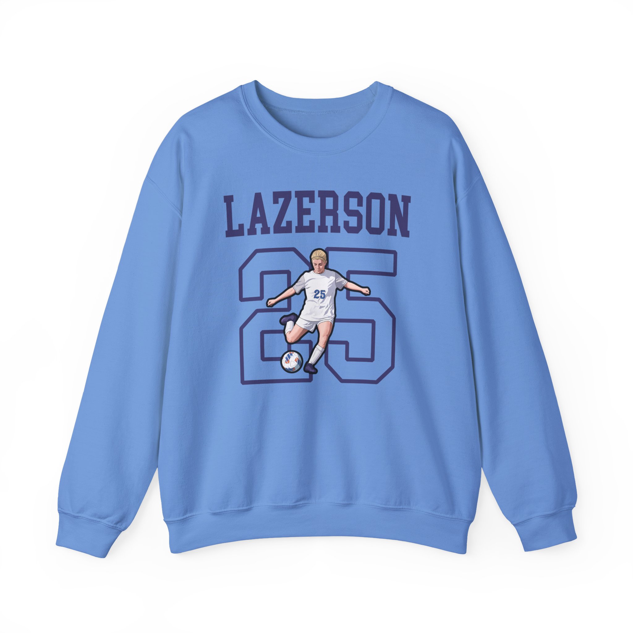 Crewneck Sweatshirt — character_shirsey in Blue