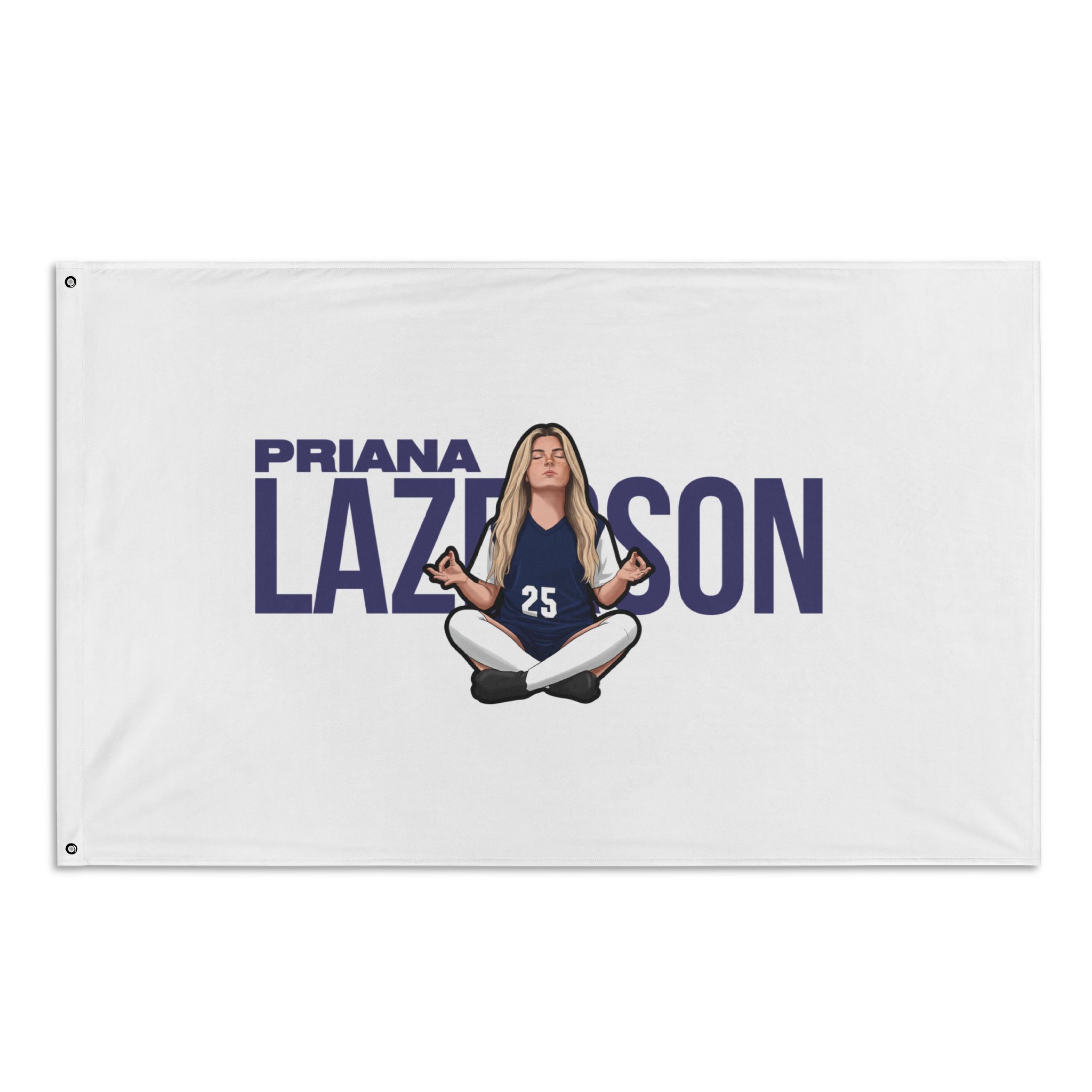 Flag (35 × 56 in) — character_player_name in Classic