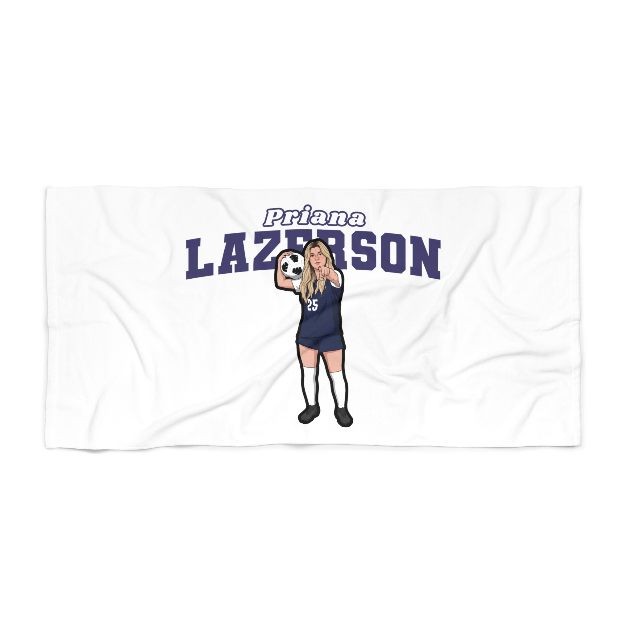 Beach Towel — character_name_arch in Classic