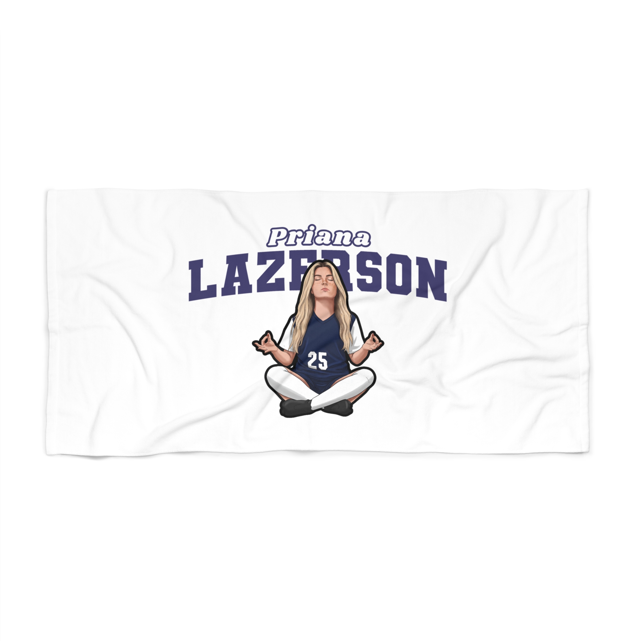 Beach Towel — character_name_arch in Classic