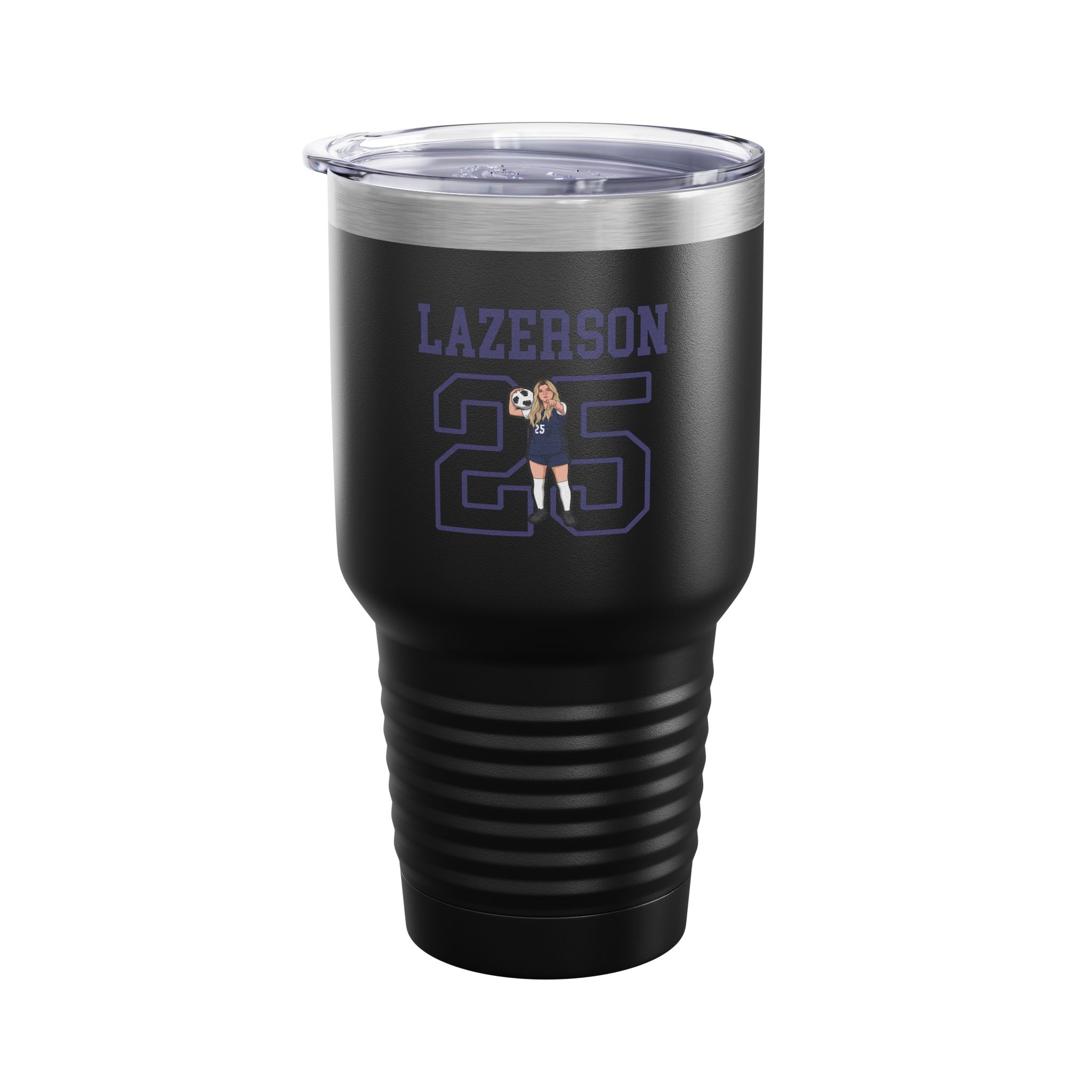 30oz Tumbler — character_shirsey in Black