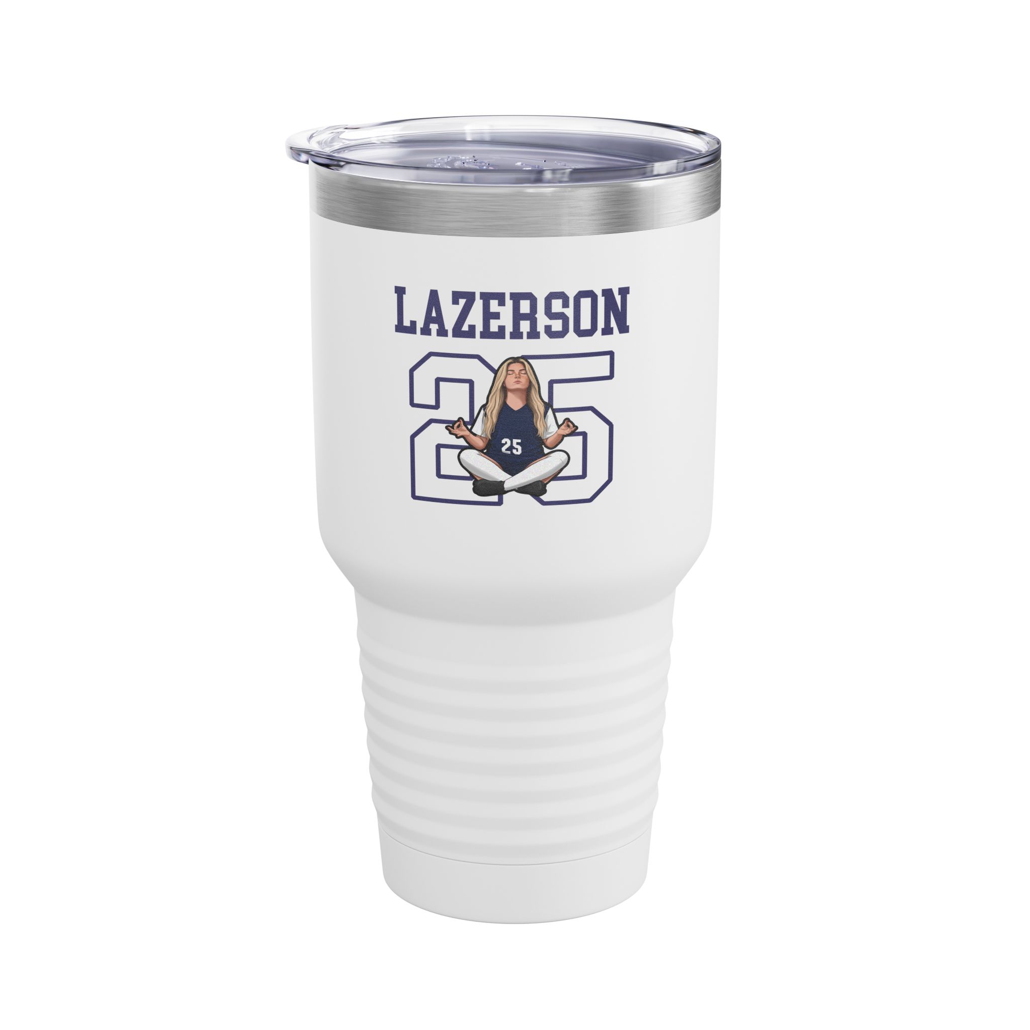 30oz Tumbler — character_shirsey in White