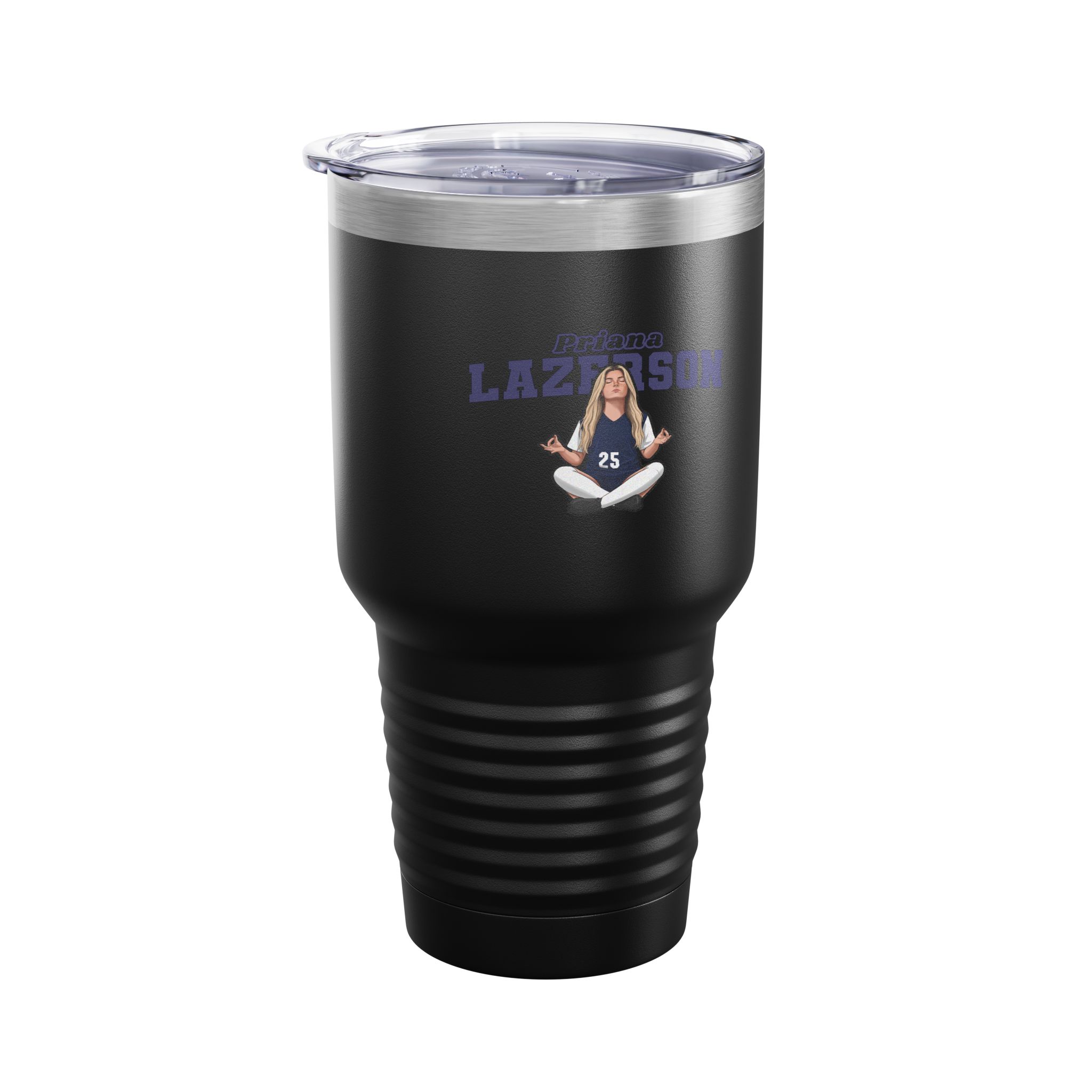 30oz Tumbler — character_name_arch in Black